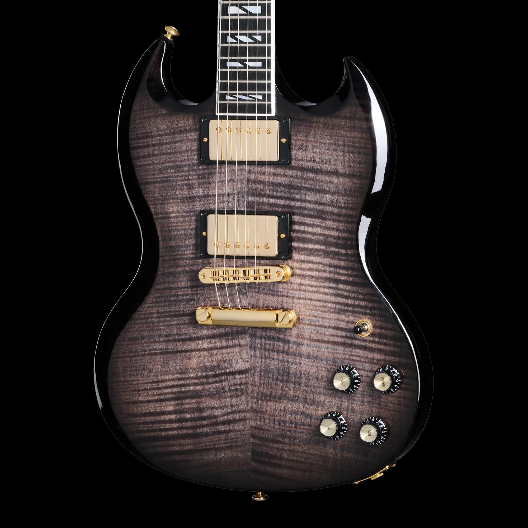 Gibson SG Supreme, Translucent Ebony Burst