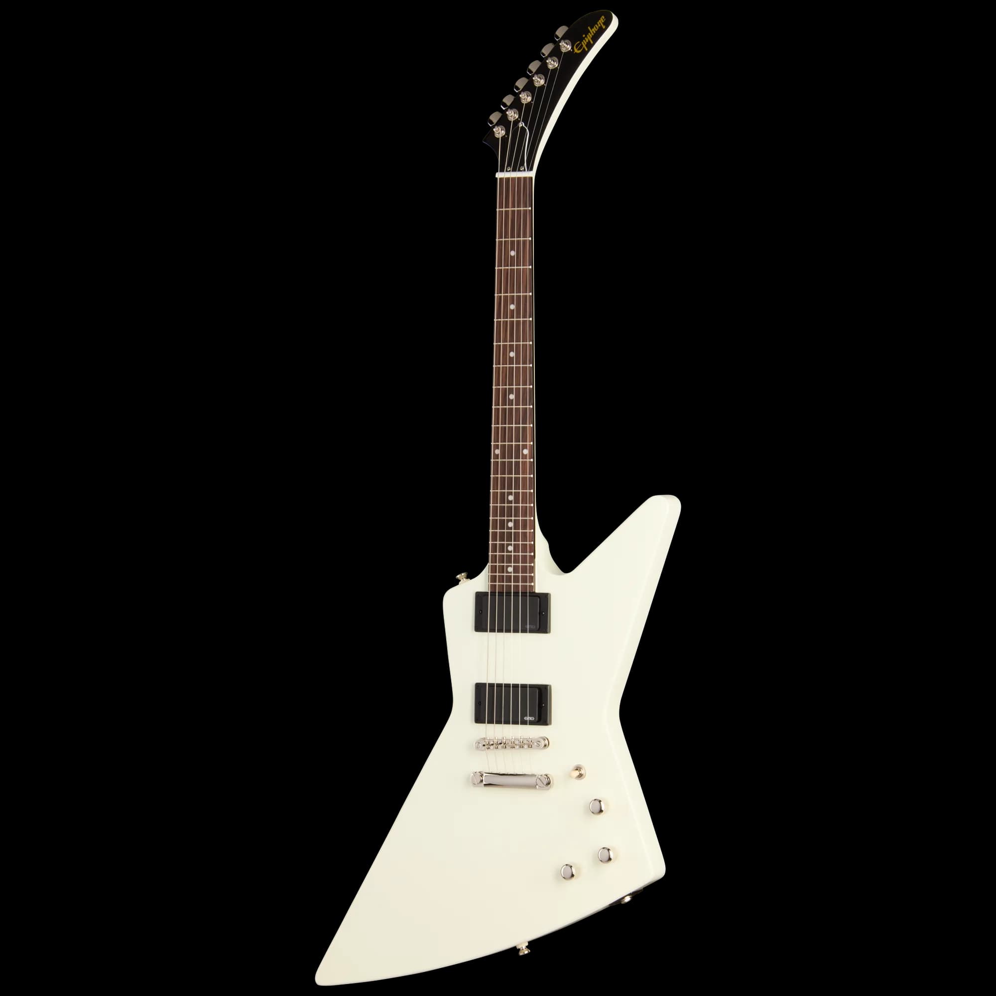 Epiphone Explorer 80s EMG, Classic White — photo 3