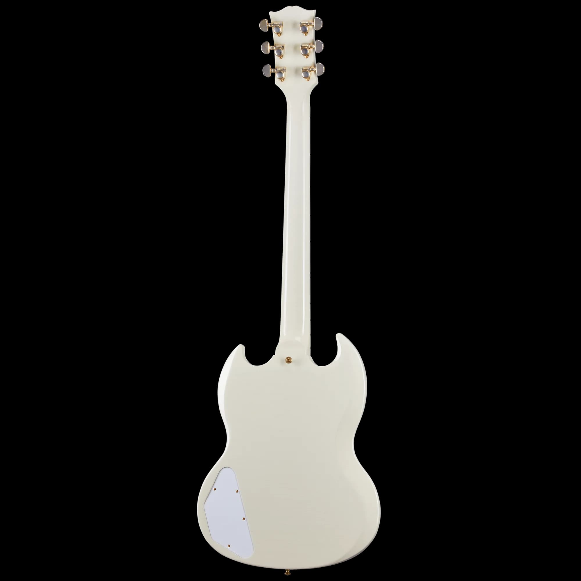 Gibson 1963 Les Paul SG Custom Reissue with Maestro, Ultra Light Aged, Classic White — photo 4