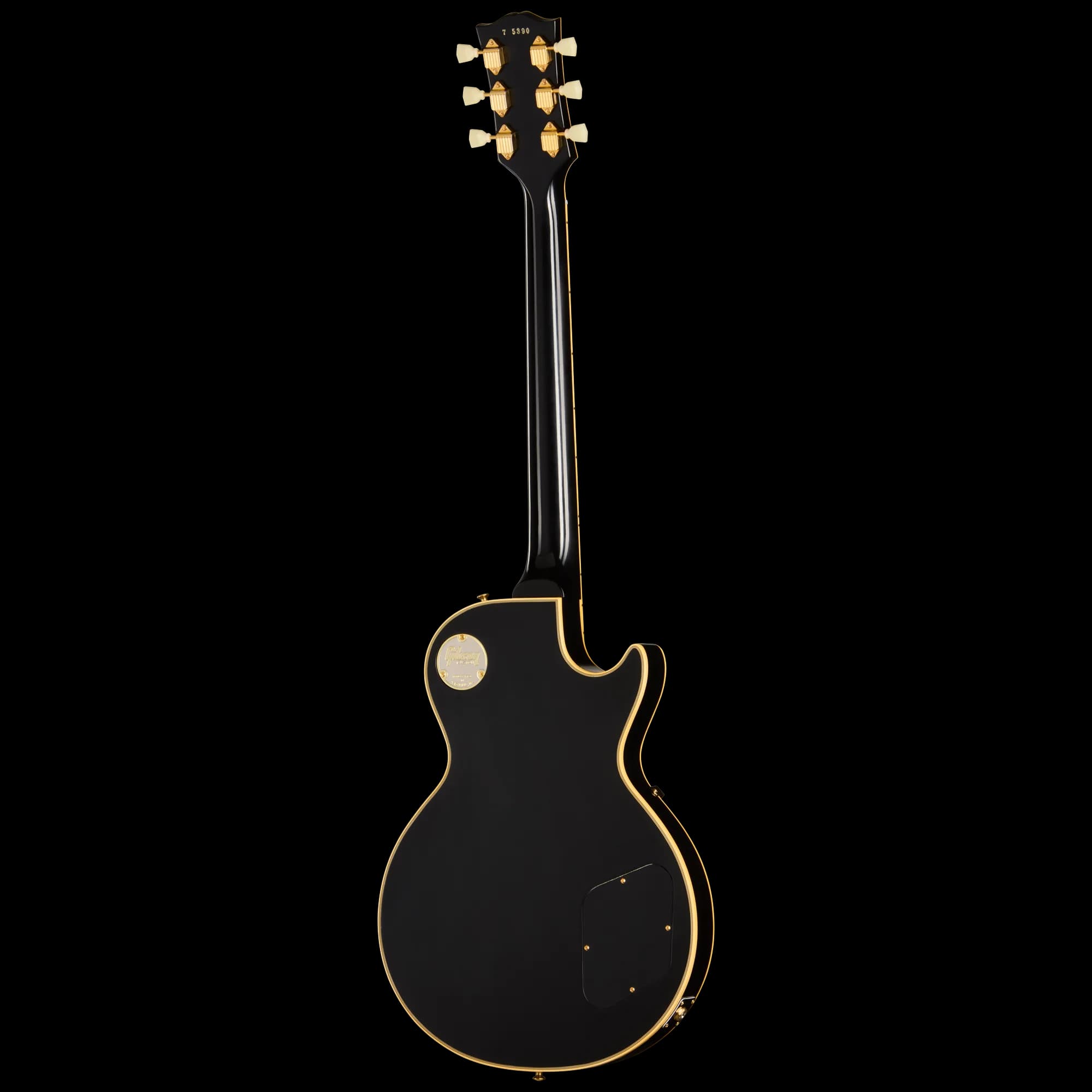 Gibson 1957 Les Paul Custom Reissue 3-Pickup, Left-Handed, Ebony — photo 5