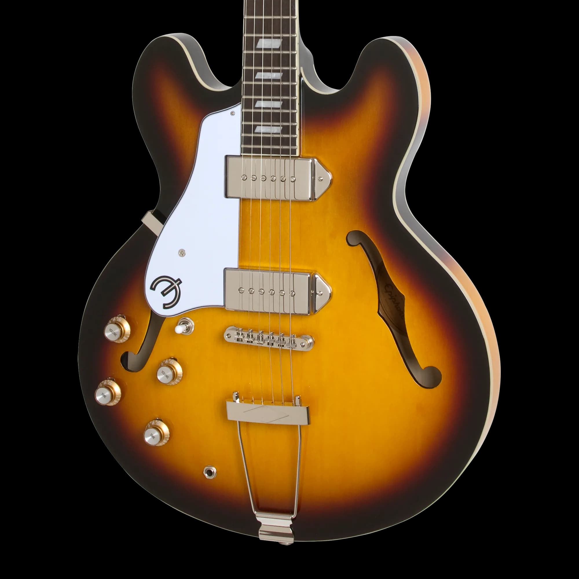 Epiphone Casino, Left-Handed, Vintage Sunburst