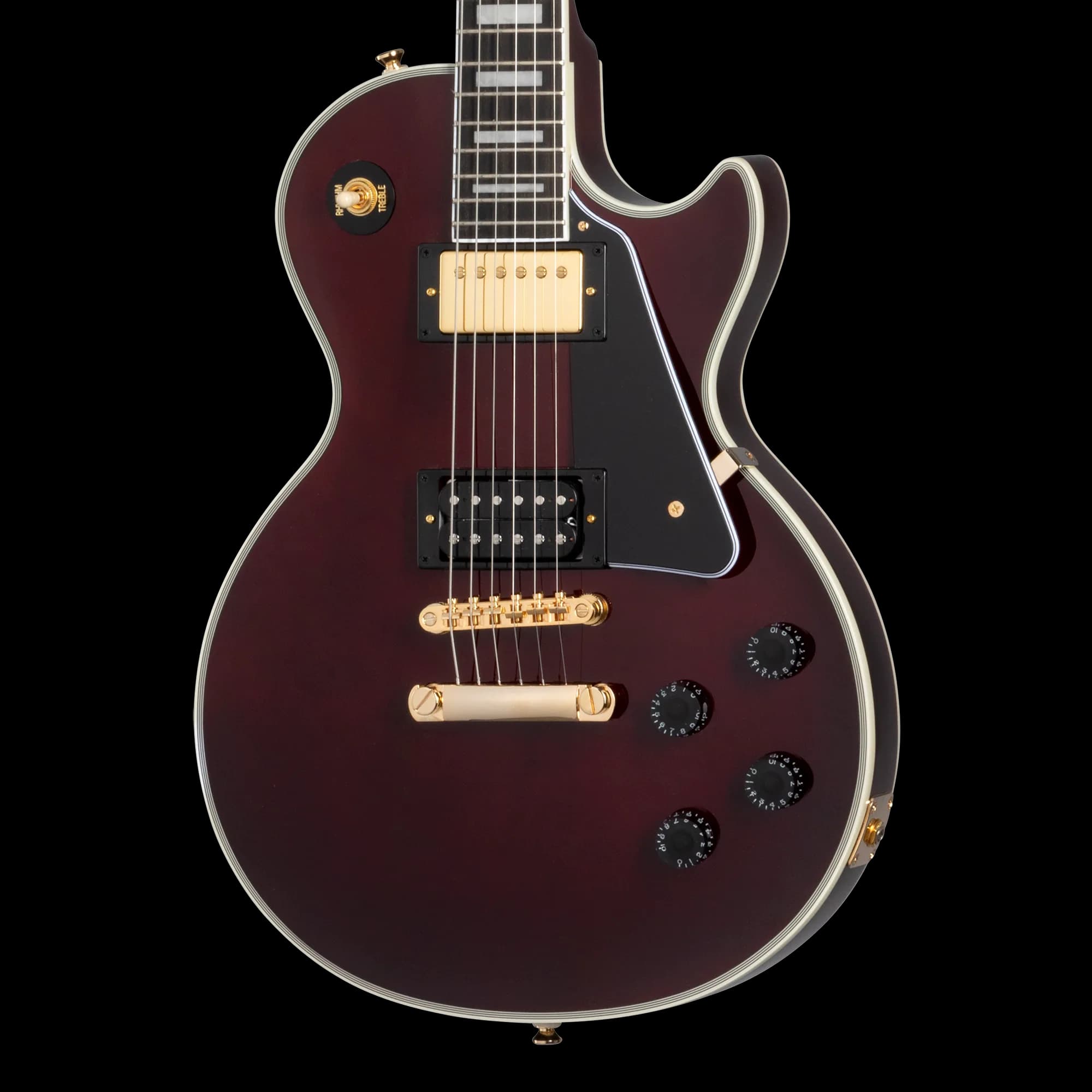 Epiphone Jerry Cantrell "Wino" Les Paul Custom, Dark Wine Red