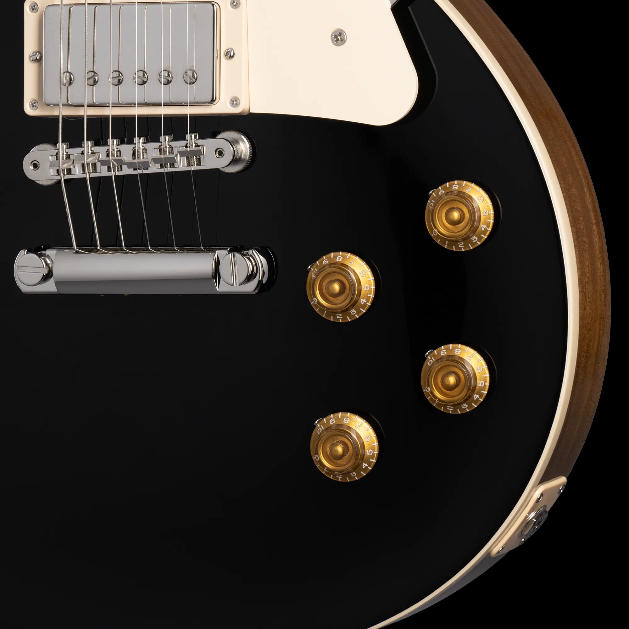 Gibson Les Paul Standard 50s Custom Color, Ebony — photo 7