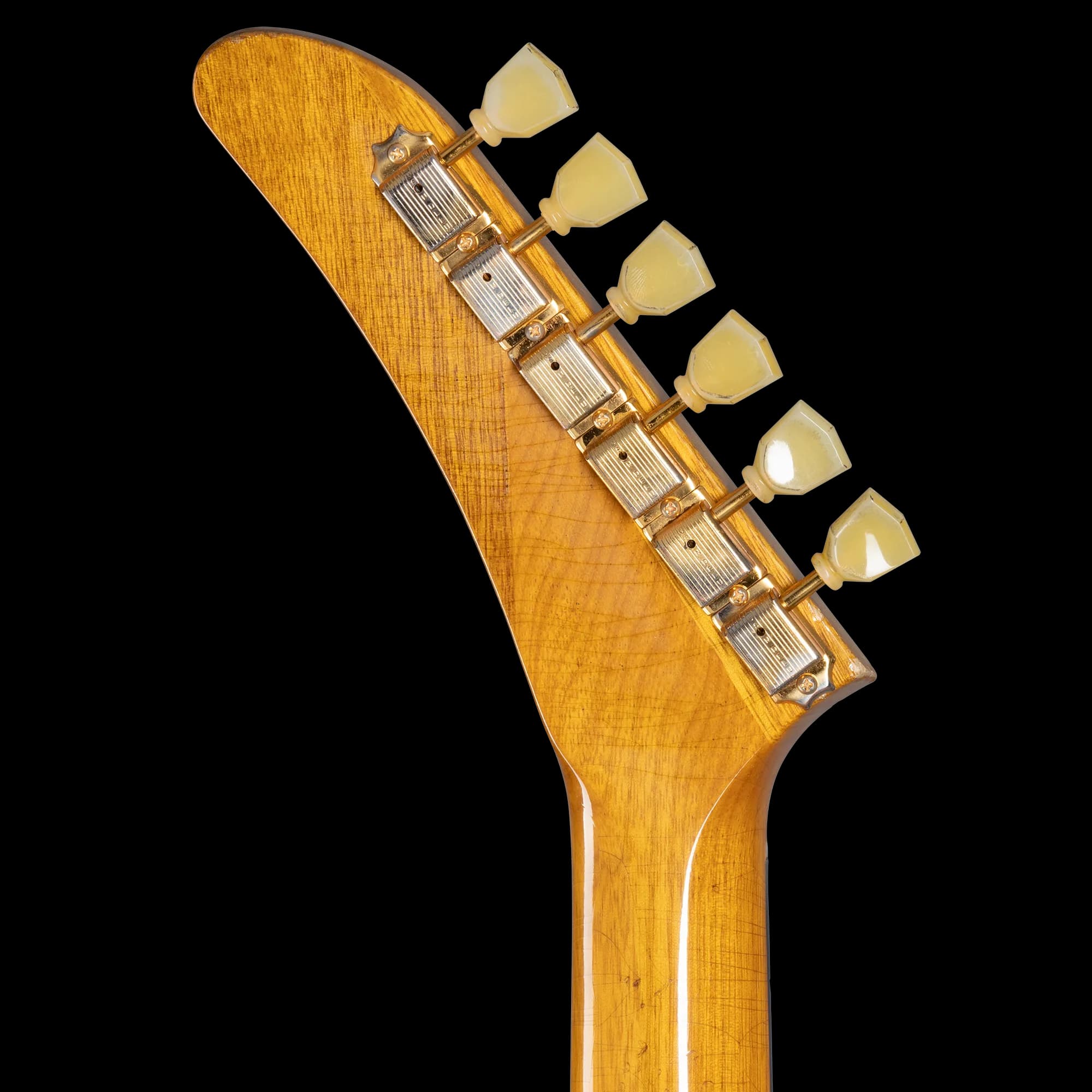 Gibson 58 Korina Explorer Brazilian Rosewood Fingerboard, Aged Natural — photo 6