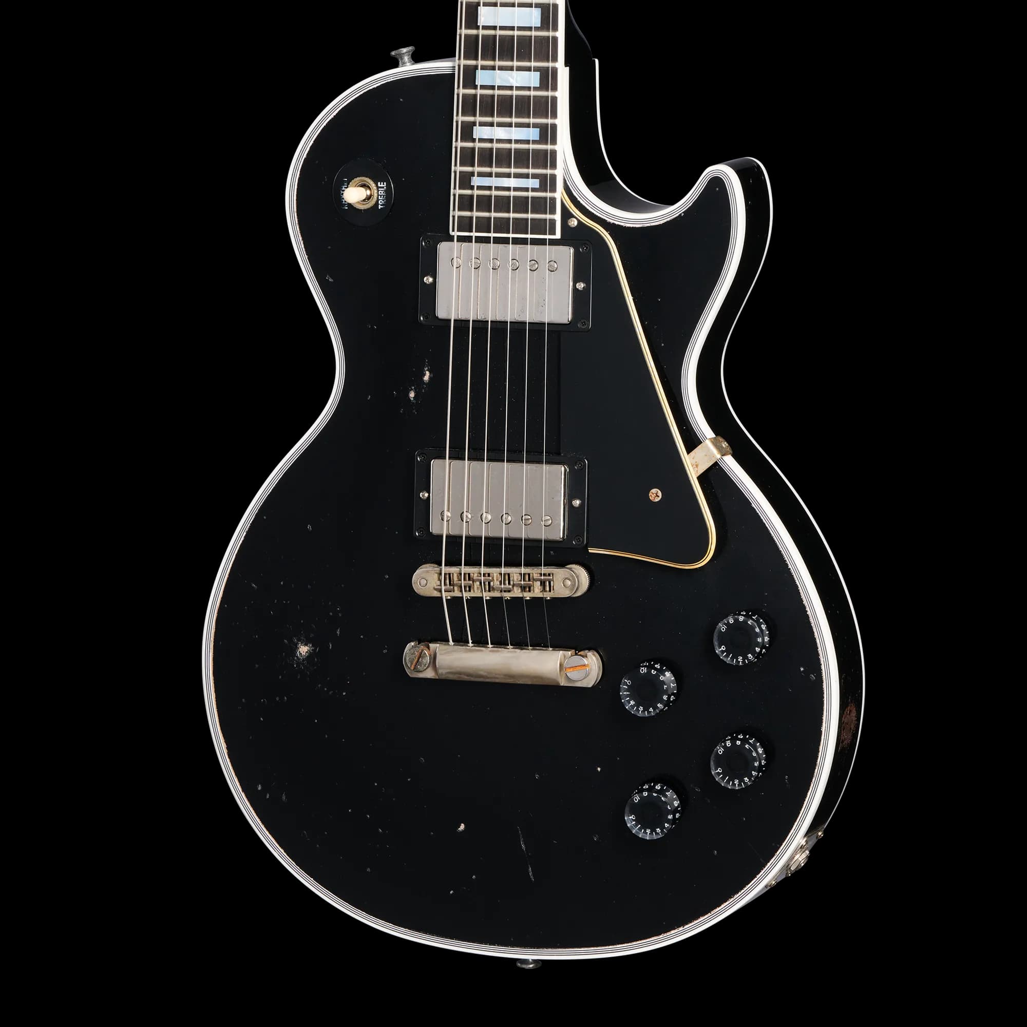 Gibson Les Paul Custom, Heavy Aged, Ebony