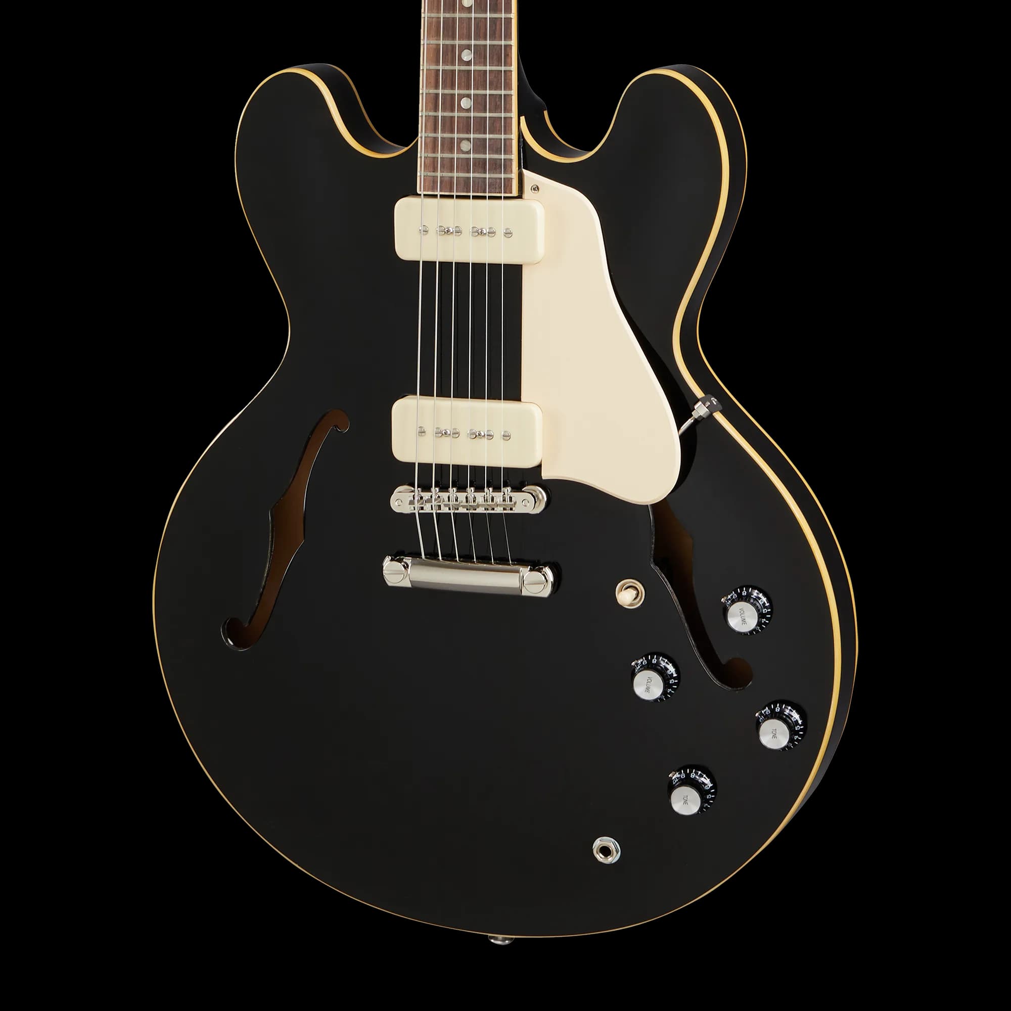 Gibson ES 335 P-90, Ebony, Exclusive