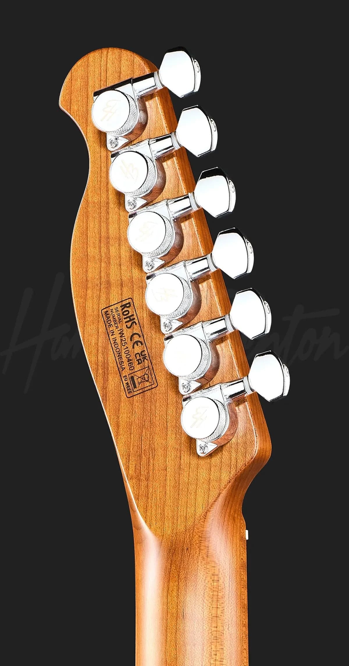 Harley Benton Fusion-T II HH MN HT QBLB — photo 7