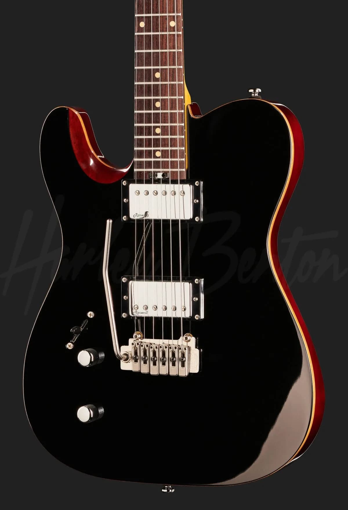 Harley Benton Fusion-T HH LH EB BK — photo 4
