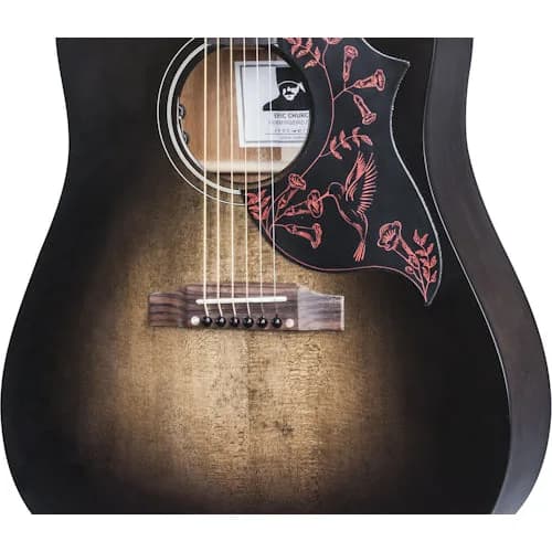 Gibson Eric Church Hummingbird Dark, Cobra Burst — photo 3