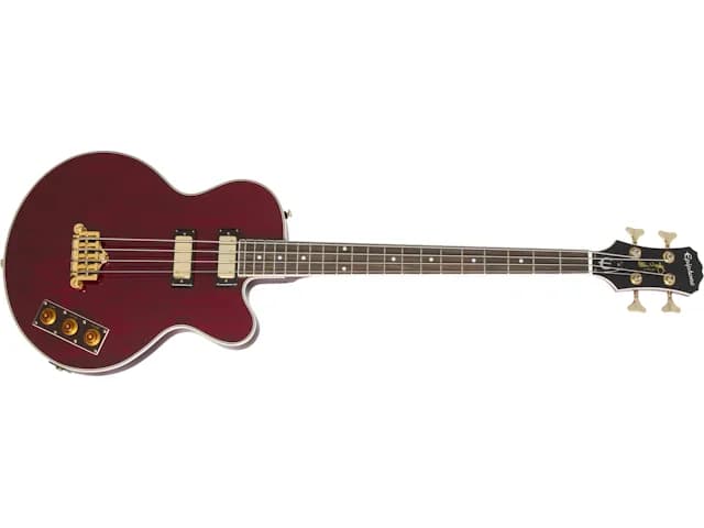 Epiphone Allen Woody Rumblekat Bass, Wine Red — photo 5