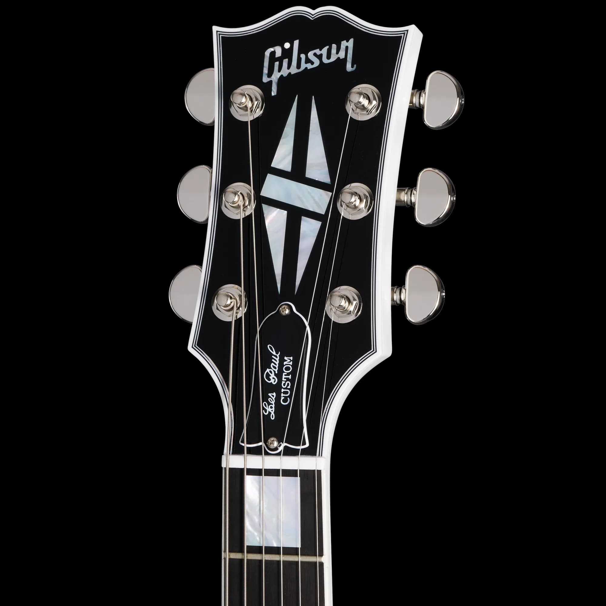 Gibson Les Paul Custom, Nickel Hardware, Alpine White, Exclusive — photo 5