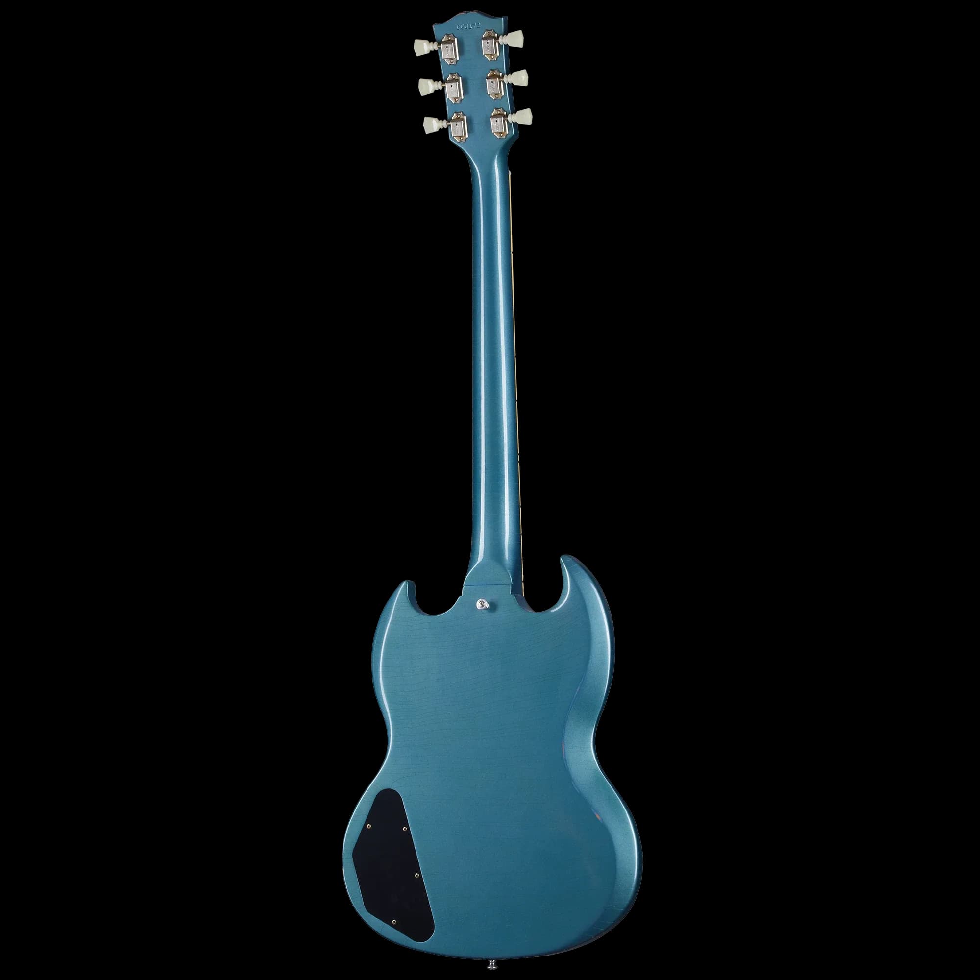 Gibson 1964 SG Standard Reissue with Maestro, Light Aged, Pelham Blue — photo 3
