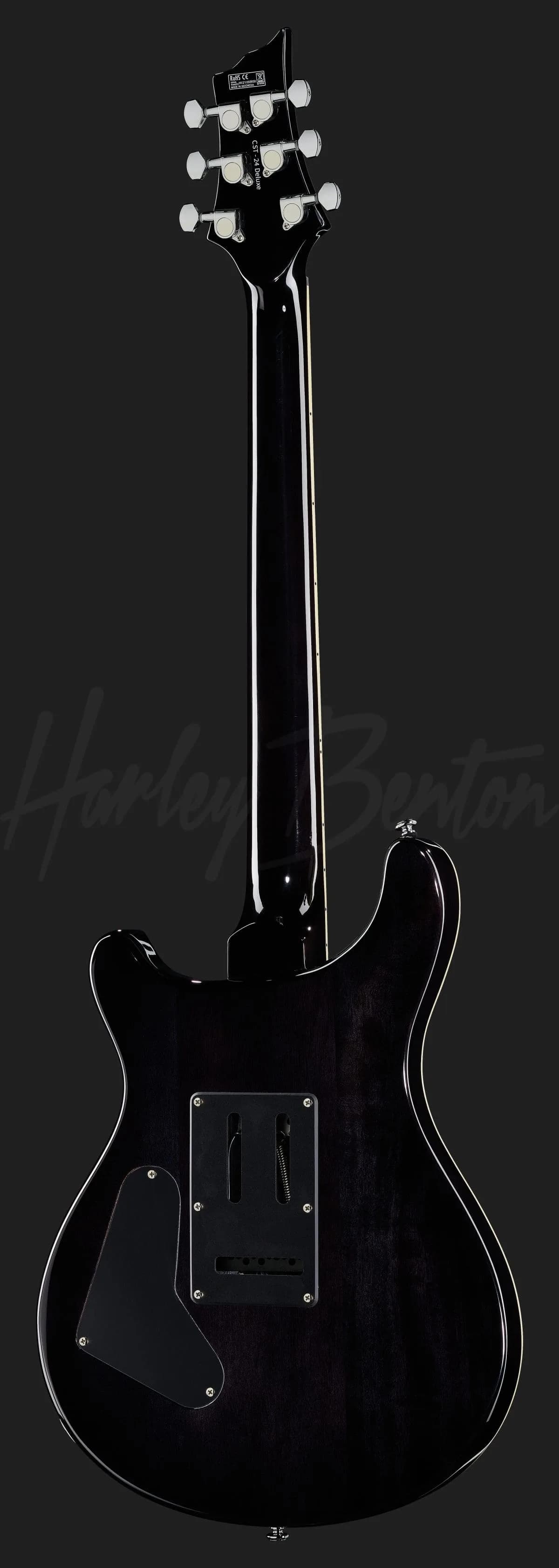 Harley Benton CST-24T P90 Black Flame — photo 3