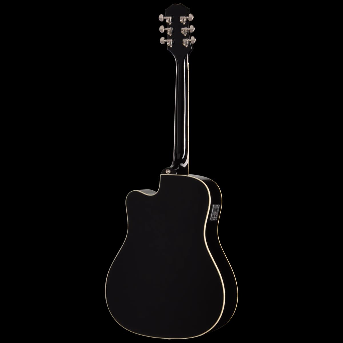 Epiphone Hummingbird Studio EC, Ebony, Exclusive — photo 4