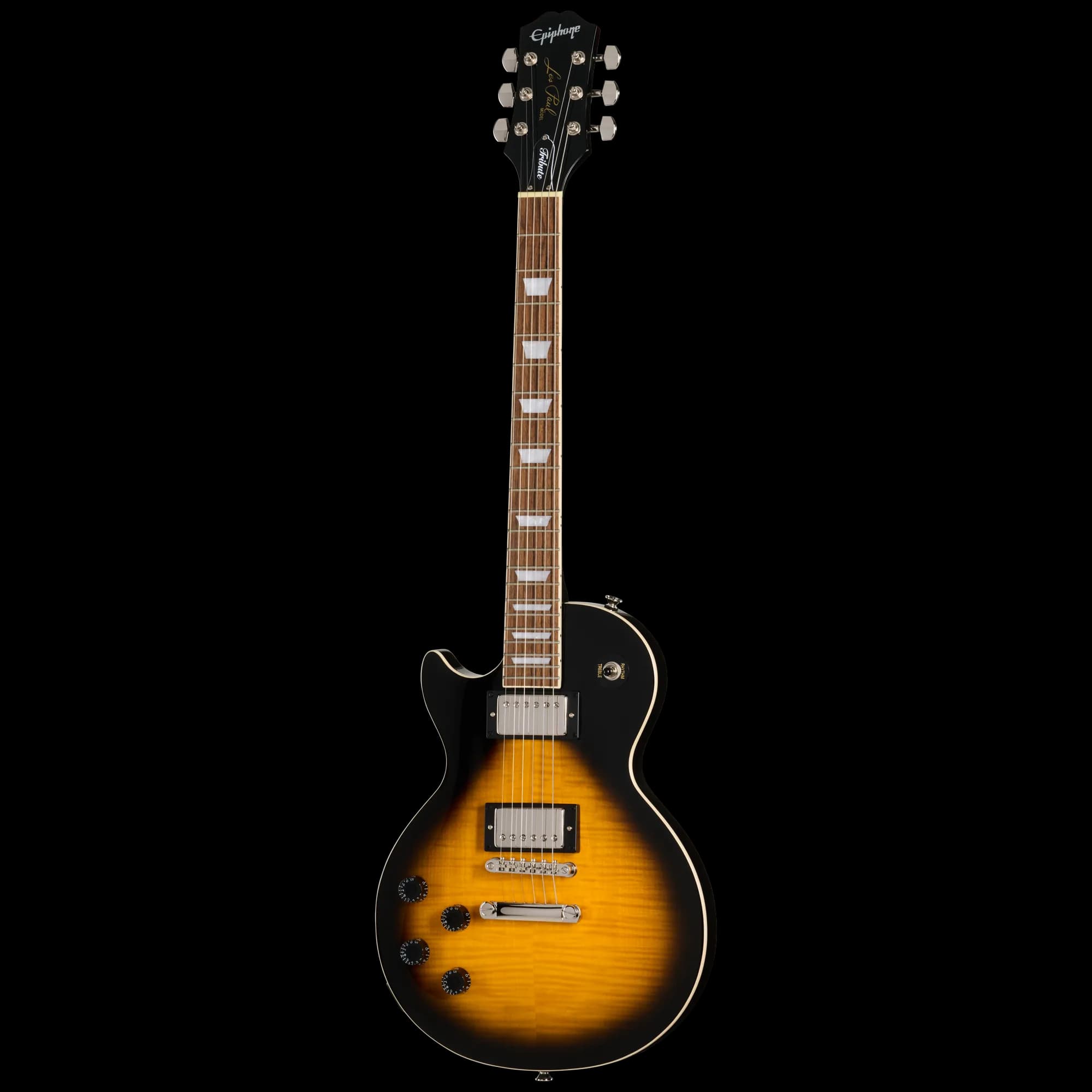 Epiphone Les Paul Tribute Plus, Left-Handed, Vintage Sunburst — photo 3