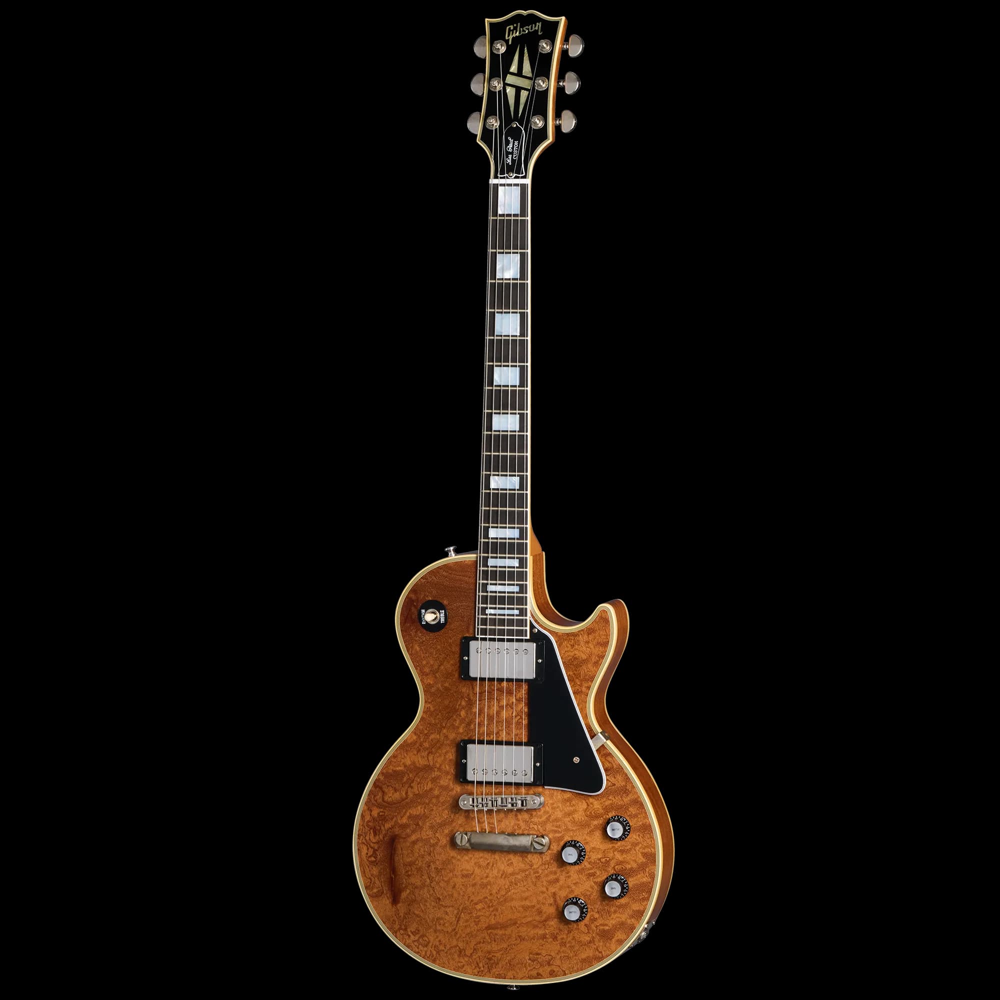 Gibson Les Paul Custom Quilt Sapele, Ultra Light Aged, Natural — photo 3