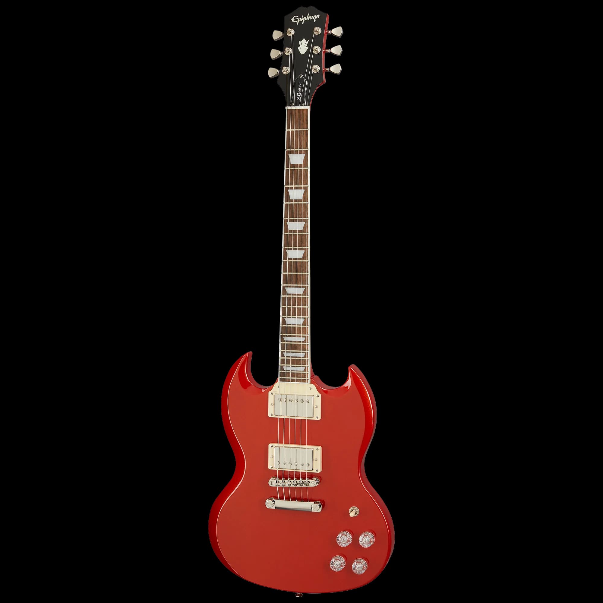 Epiphone SG Muse, Scarlet Red Metallic — photo 3