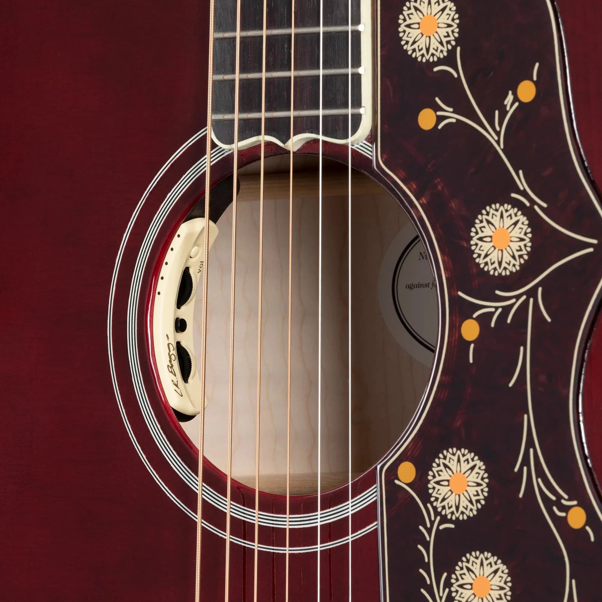 Gibson SJ-200 Standard, Wine Red — photo 7