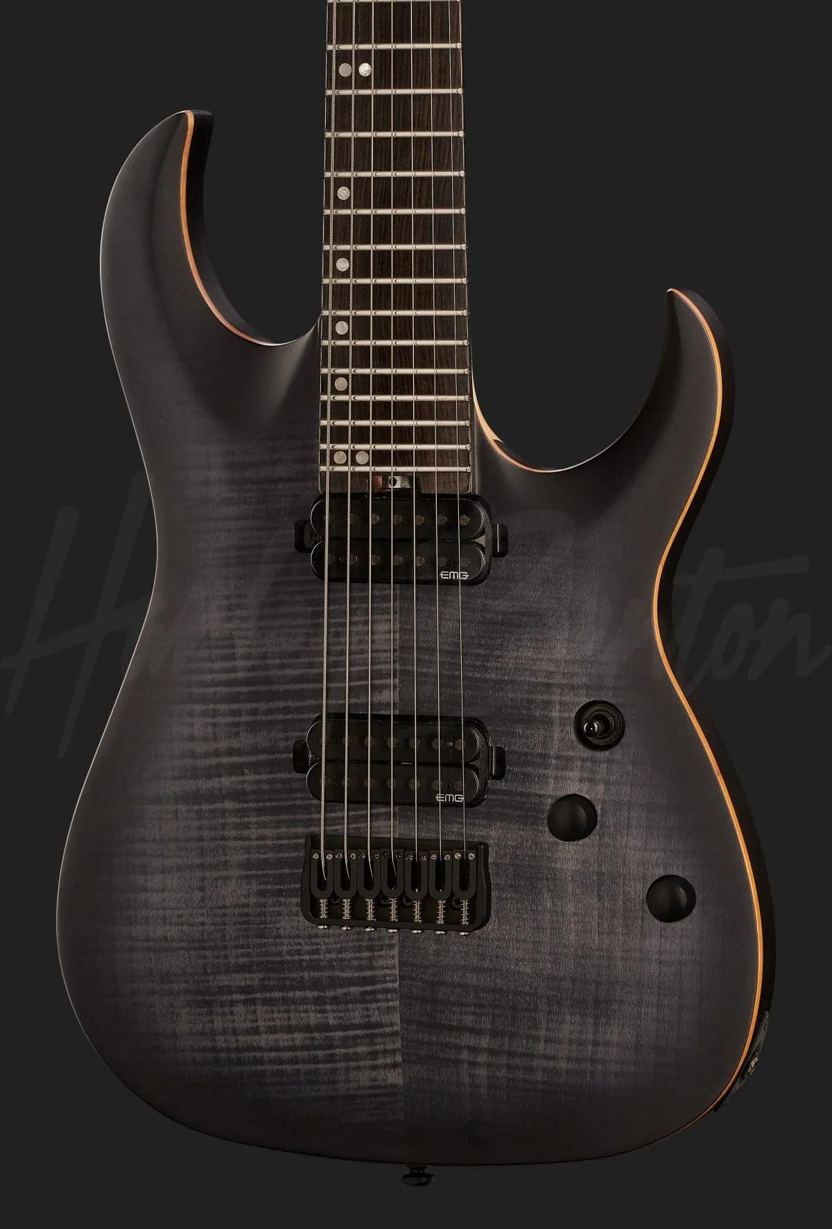 Harley Benton Amarok-7 BKNT Flame Burst — photo 4