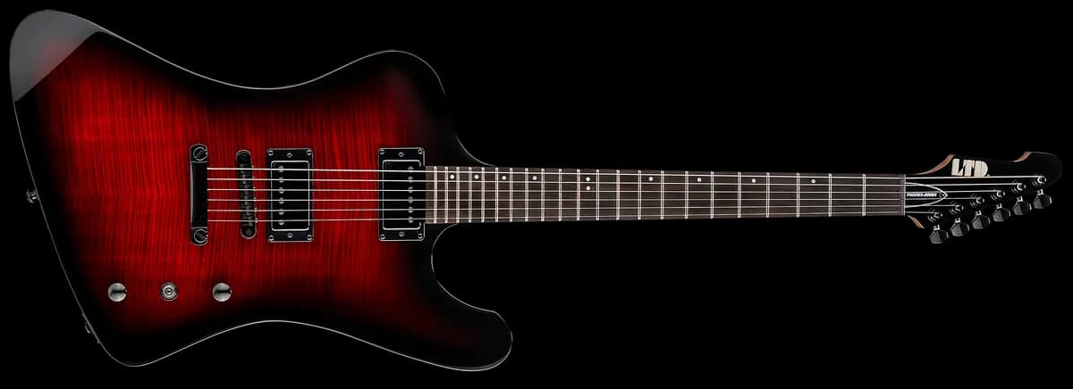 ESP PHOENIX-200DX Red Burst