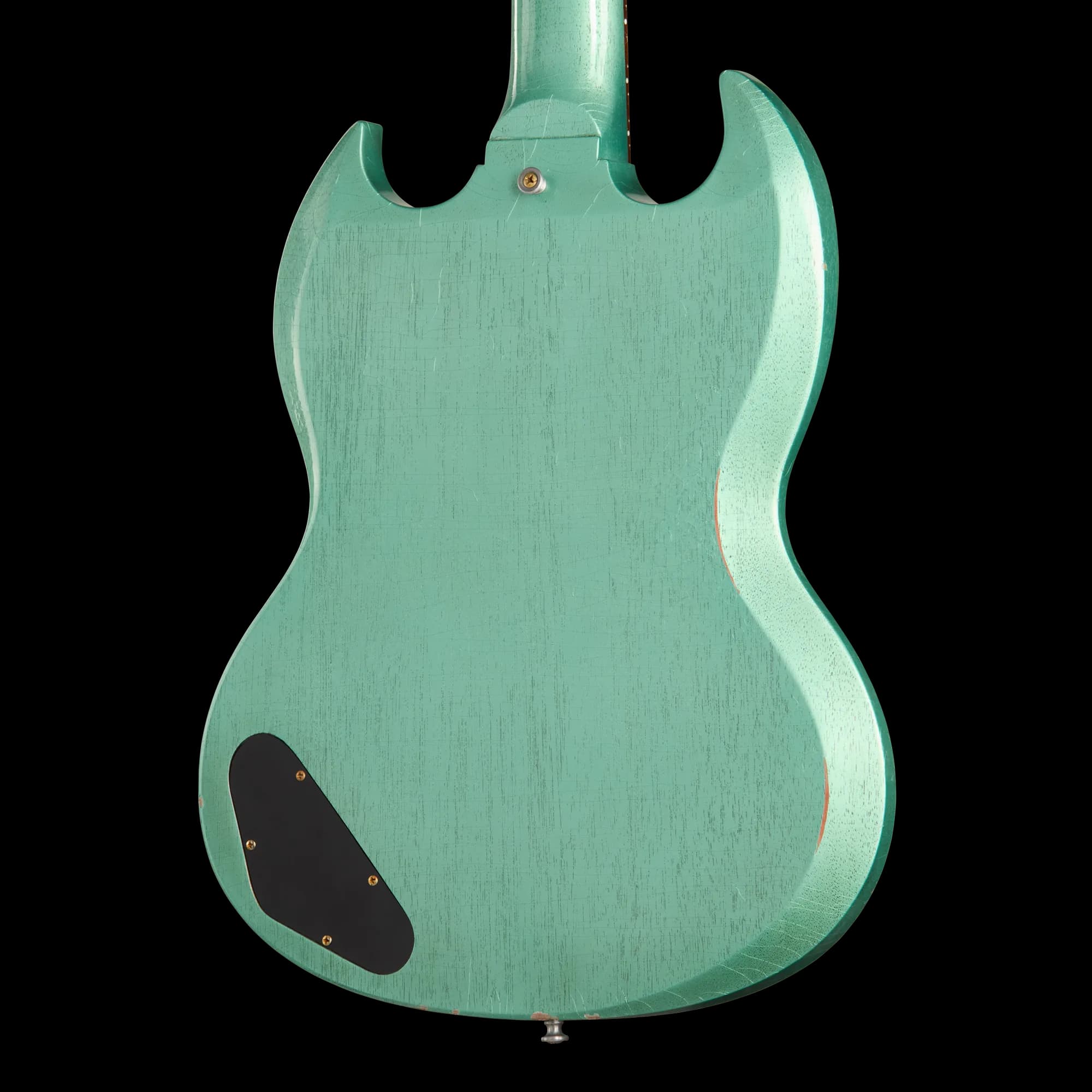 Gibson 1963 Les Paul SG Junior Reissue, Light Aged, TV Inverness Green — photo 2