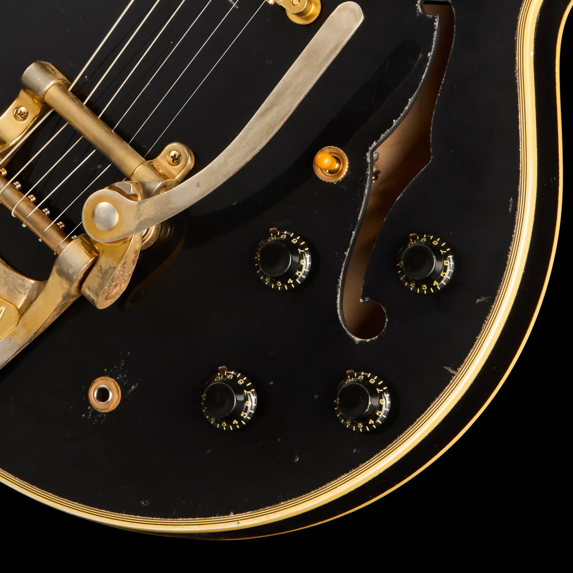 Gibson Keith Richards 1960 ES-355 Collector’s Edition, Signed Label, Ebony — photo 8