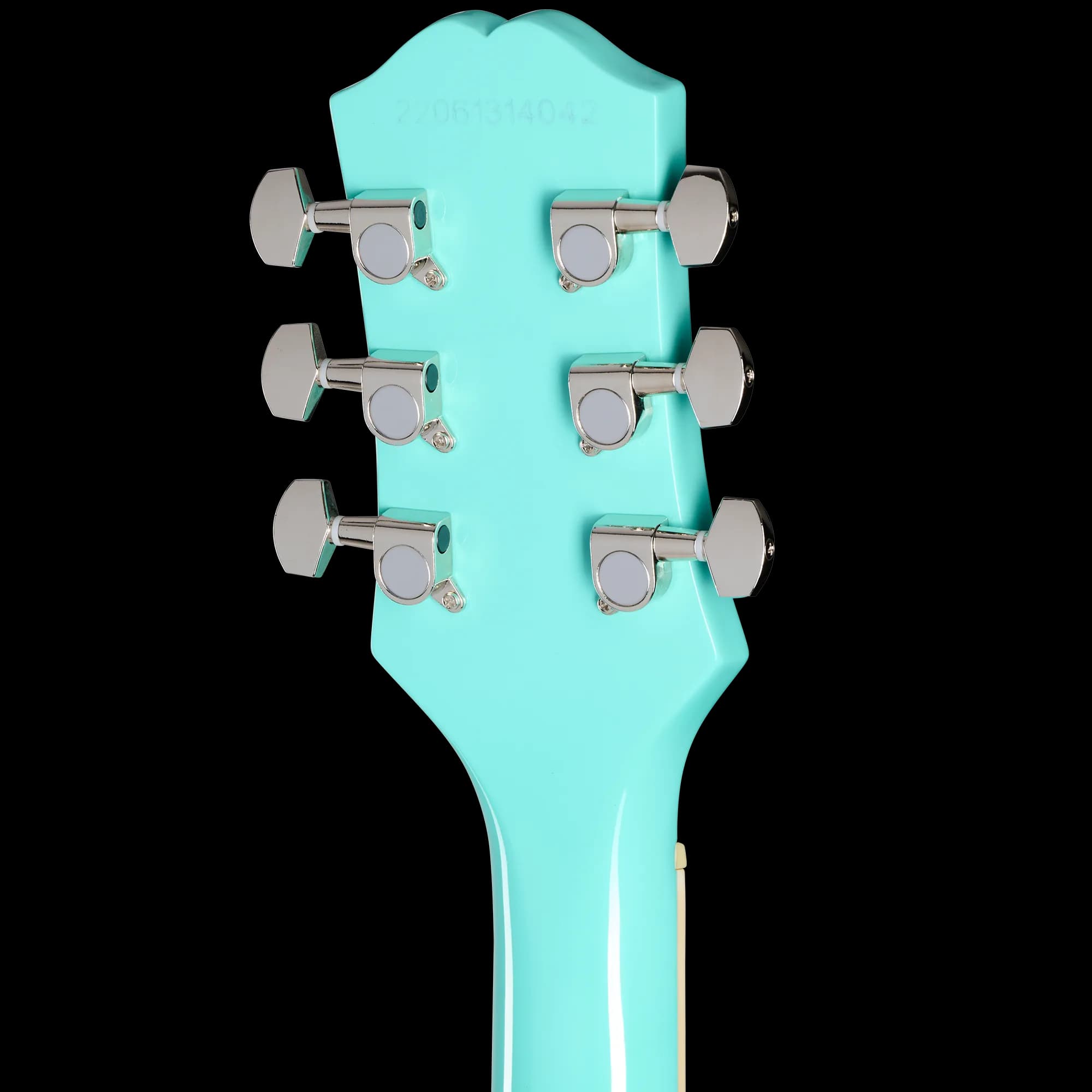 Epiphone Les Paul Tribute, Left-Handed, Aqua, Exclusive — photo 7