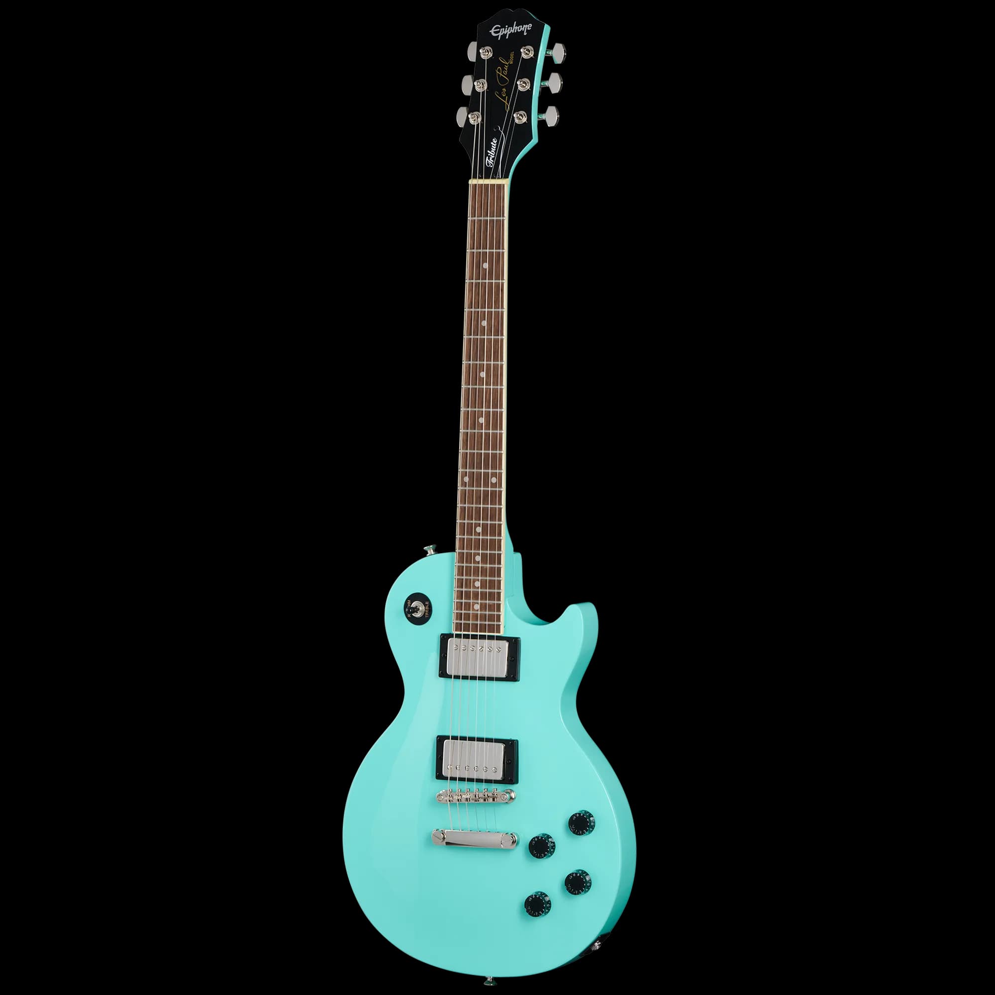 Epiphone Les Paul Tribute, Aqua, Exclusive — photo 2