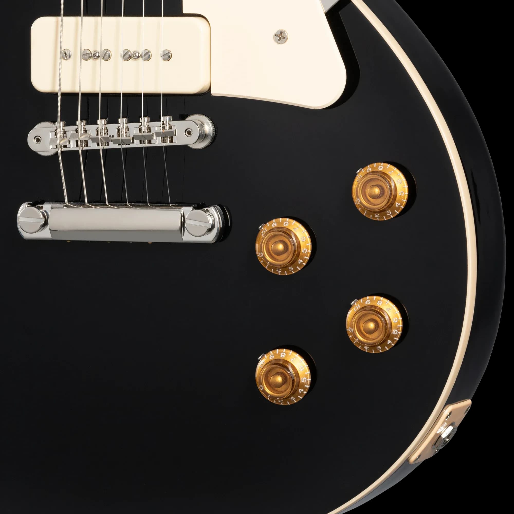 Gibson Les Paul Standard 50s P-90, Ebony, Exclusive — photo 4