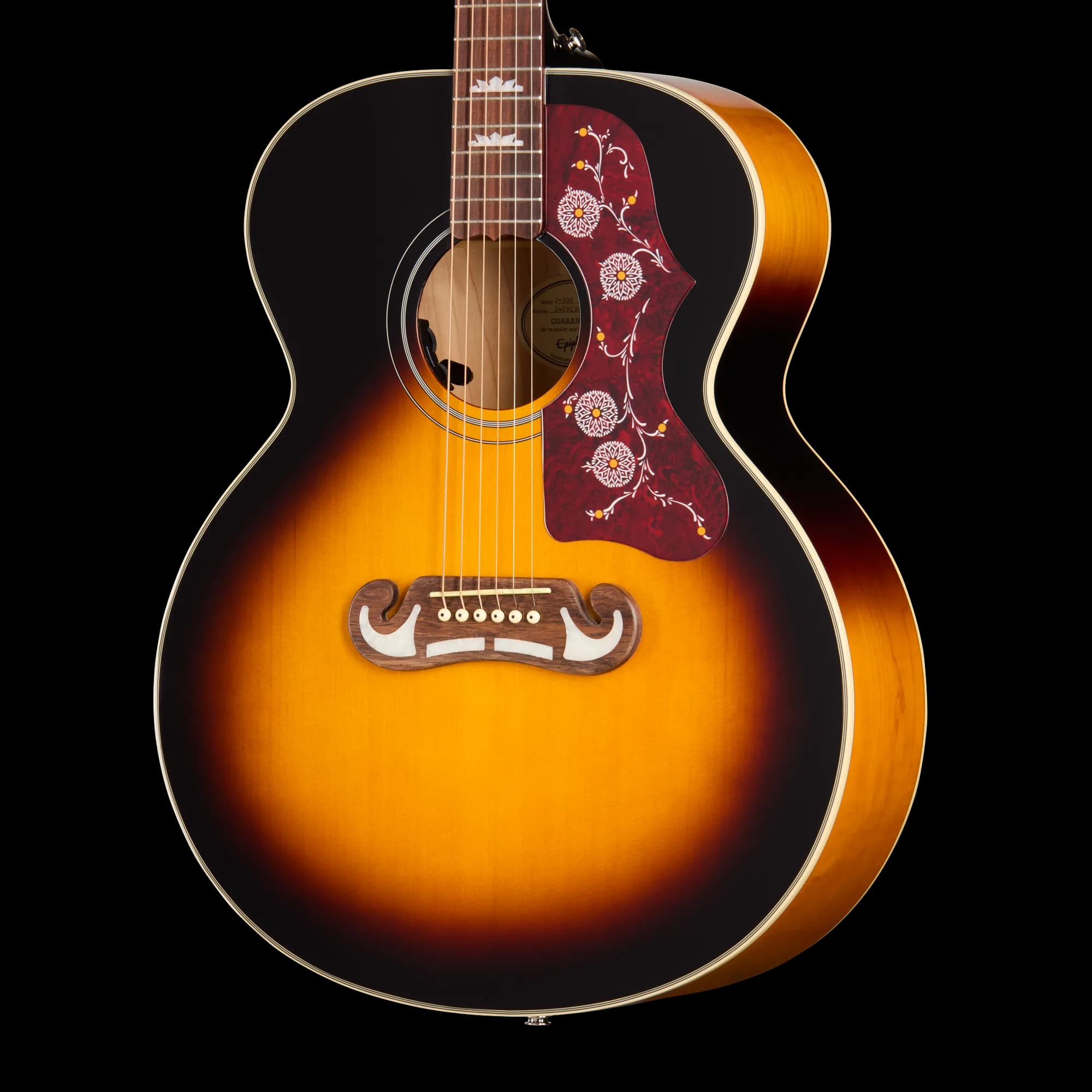 Epiphone J-200 Studio, Vintage Sunburst