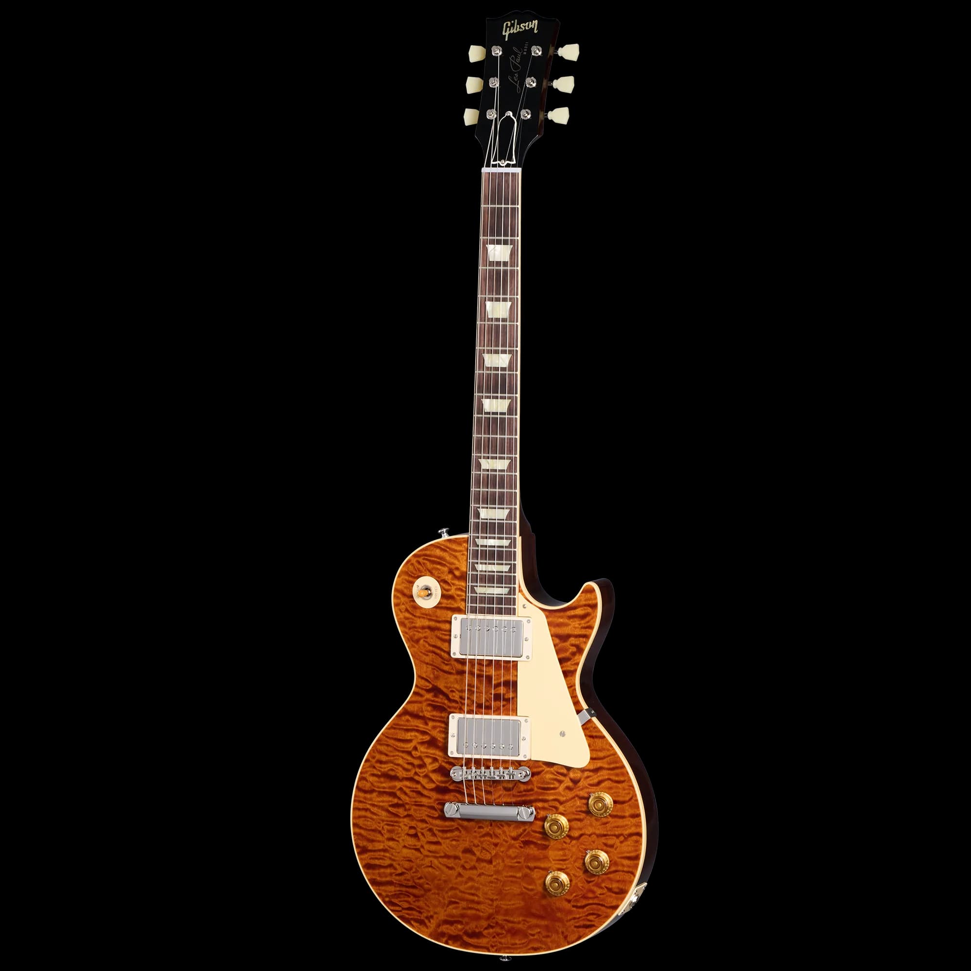 Gibson 1959 Les Paul Standard 2-Piece 5A Quilt Maple Top, Double Whiskey Fade — photo 2