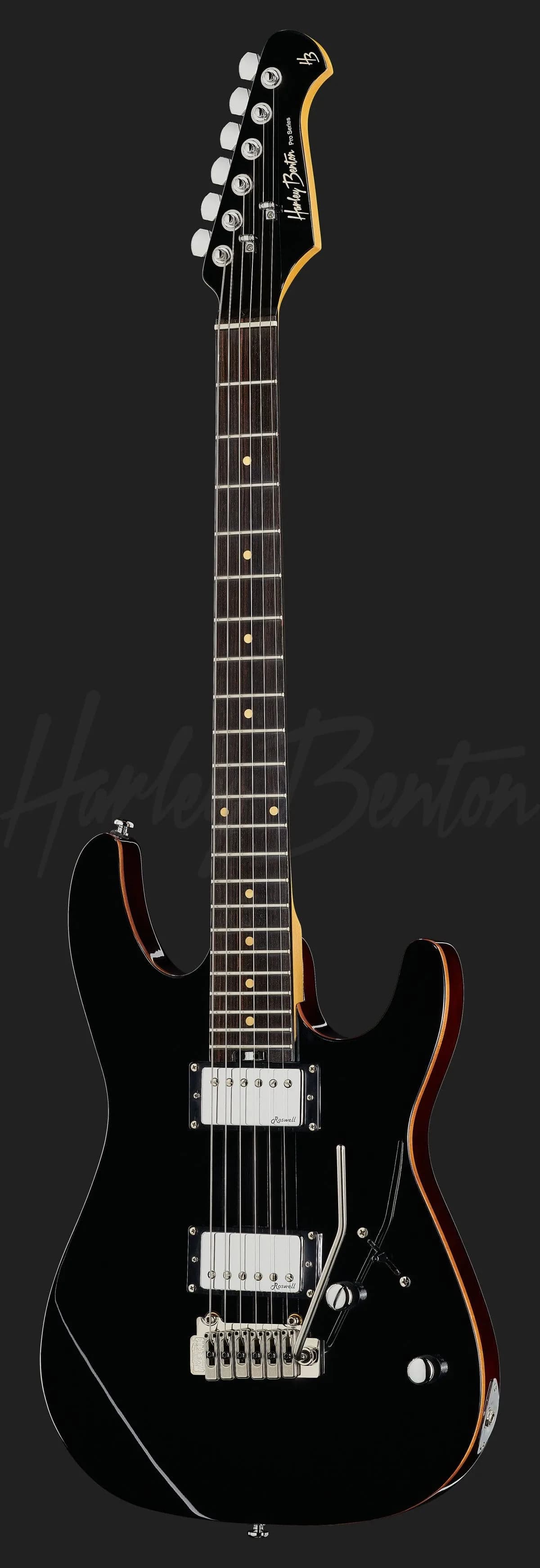 Harley Benton Fusion-III HH EB BK — photo 2
