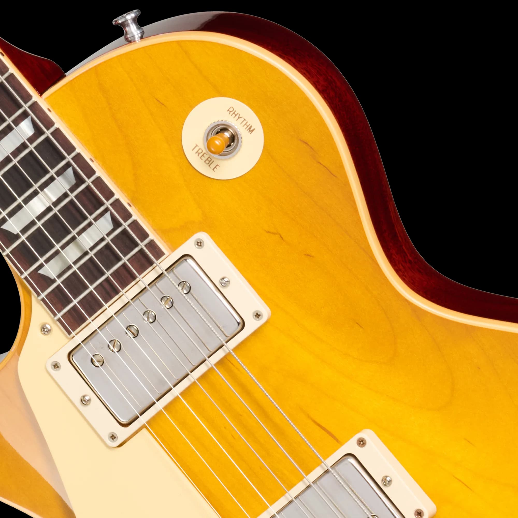 Gibson 1958 Les Paul Standard Reissue, Left-Handed, VOS, Lemon Burst — photo 7