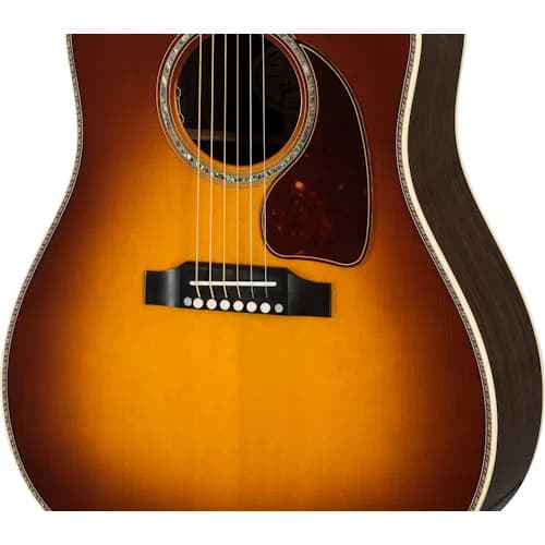 Gibson J-45 Deluxe Rosewood, Left-Handed, Rosewood Burst — photo 4