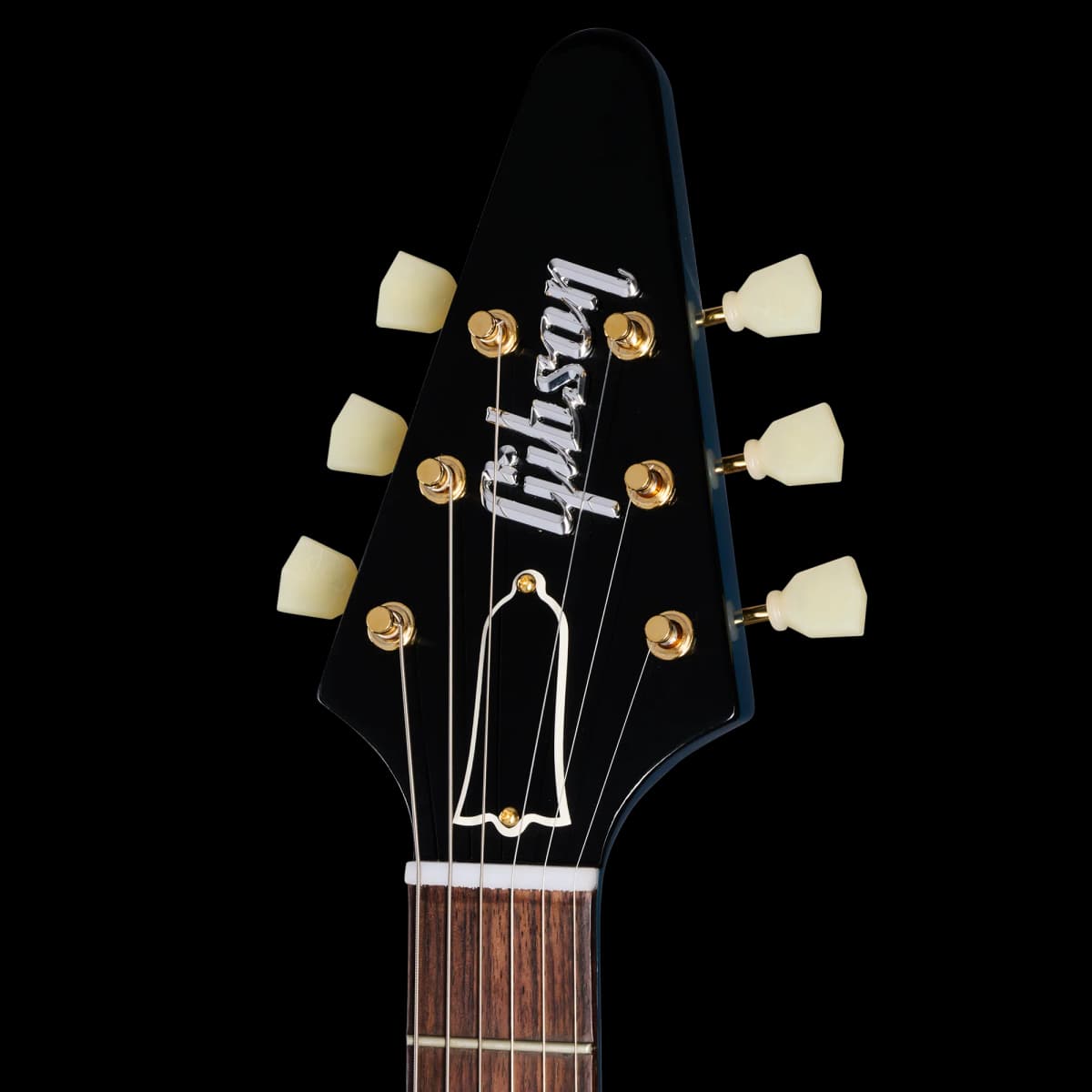 Gibson 1958 Korina Flying V (White Pickguard), Exclusive, Antique Pelham Blue VOS — photo 5