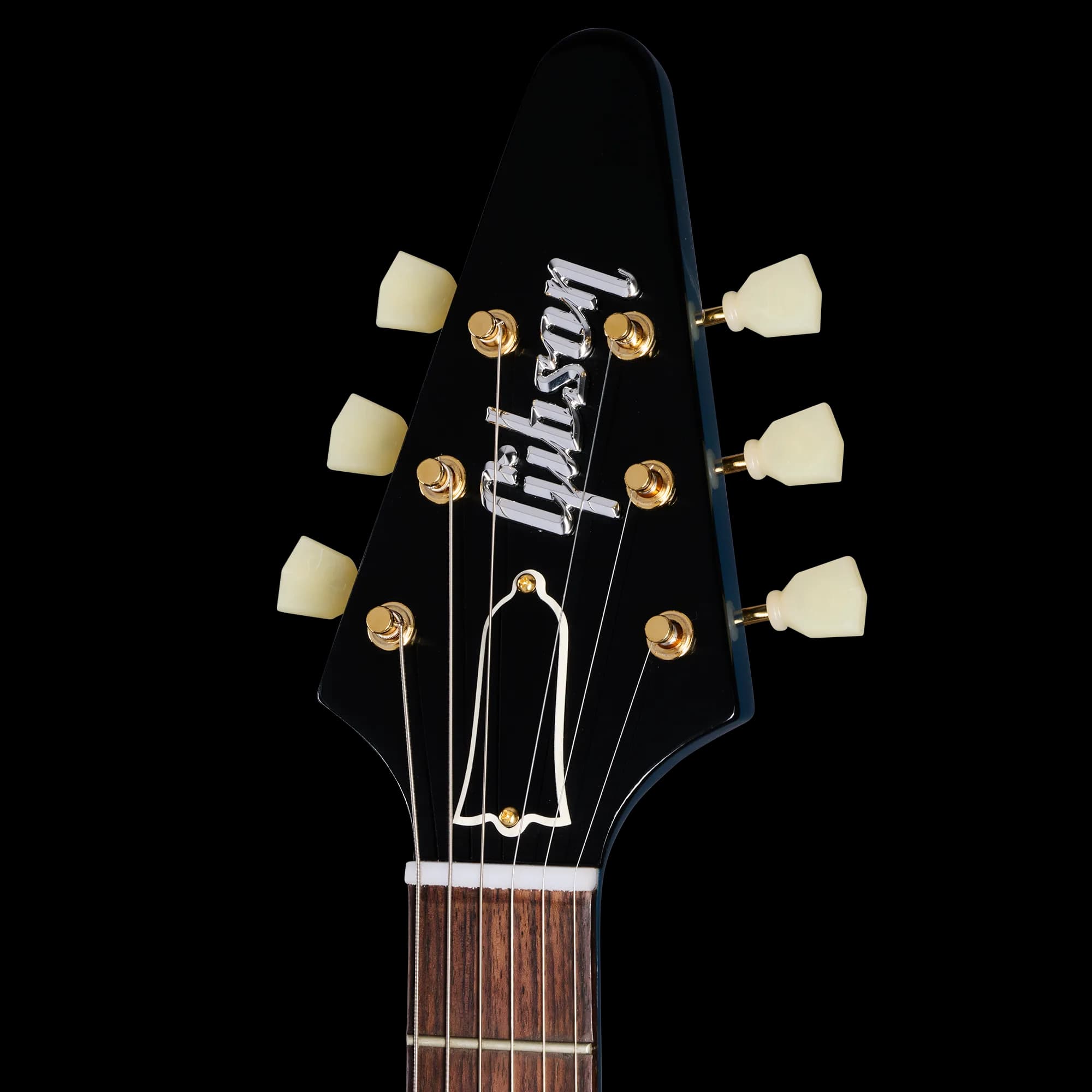 Gibson 1958 Korina Flying V (White Pickguard), Exclusive, Antique Pelham Blue VOS — photo 5