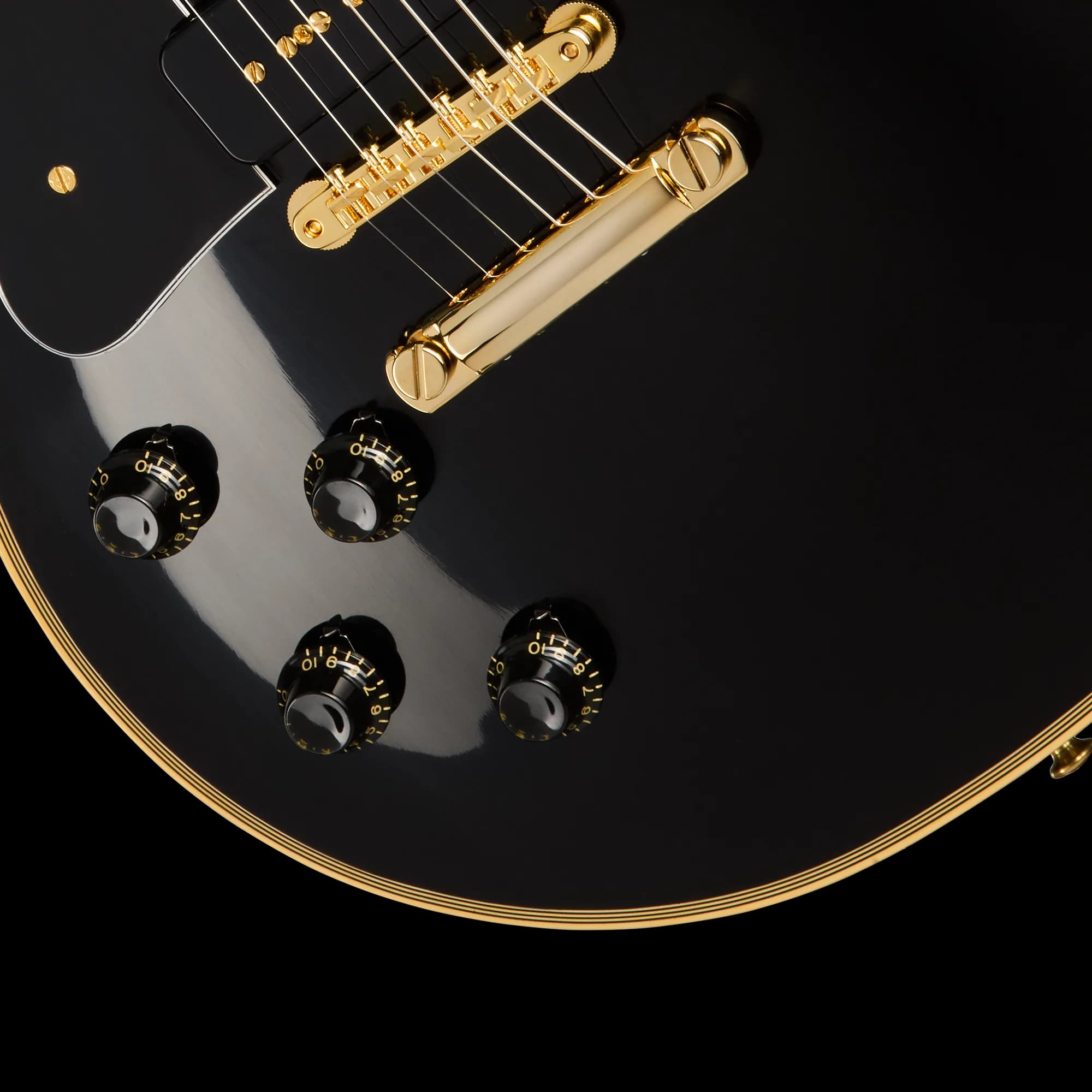 Gibson 1954 Les Paul Custom Reissue, Left-Handed, VOS, Ebony — photo 8