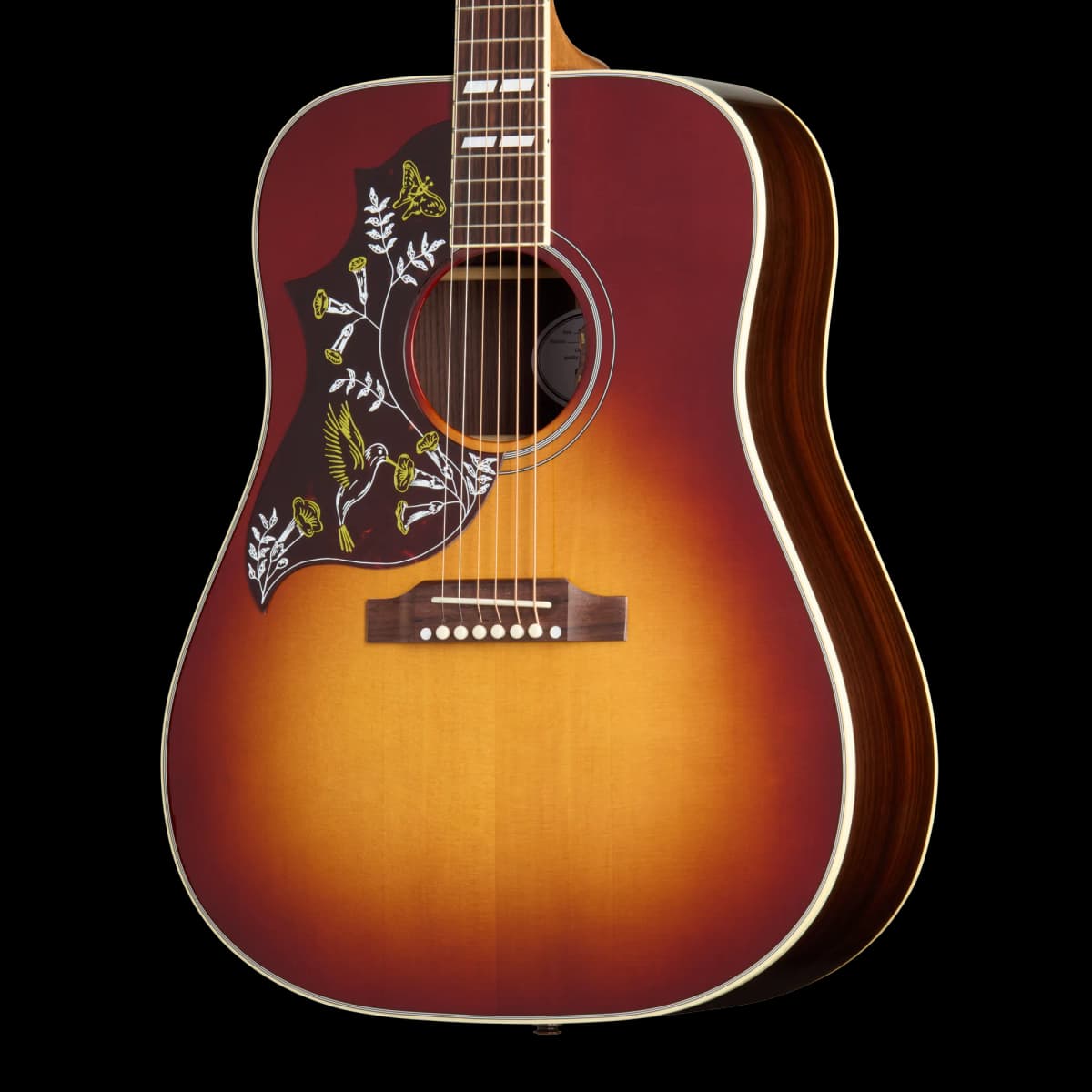 Gibson Hummingbird Standard Rosewood, Left-Handed, Rosewood Burst