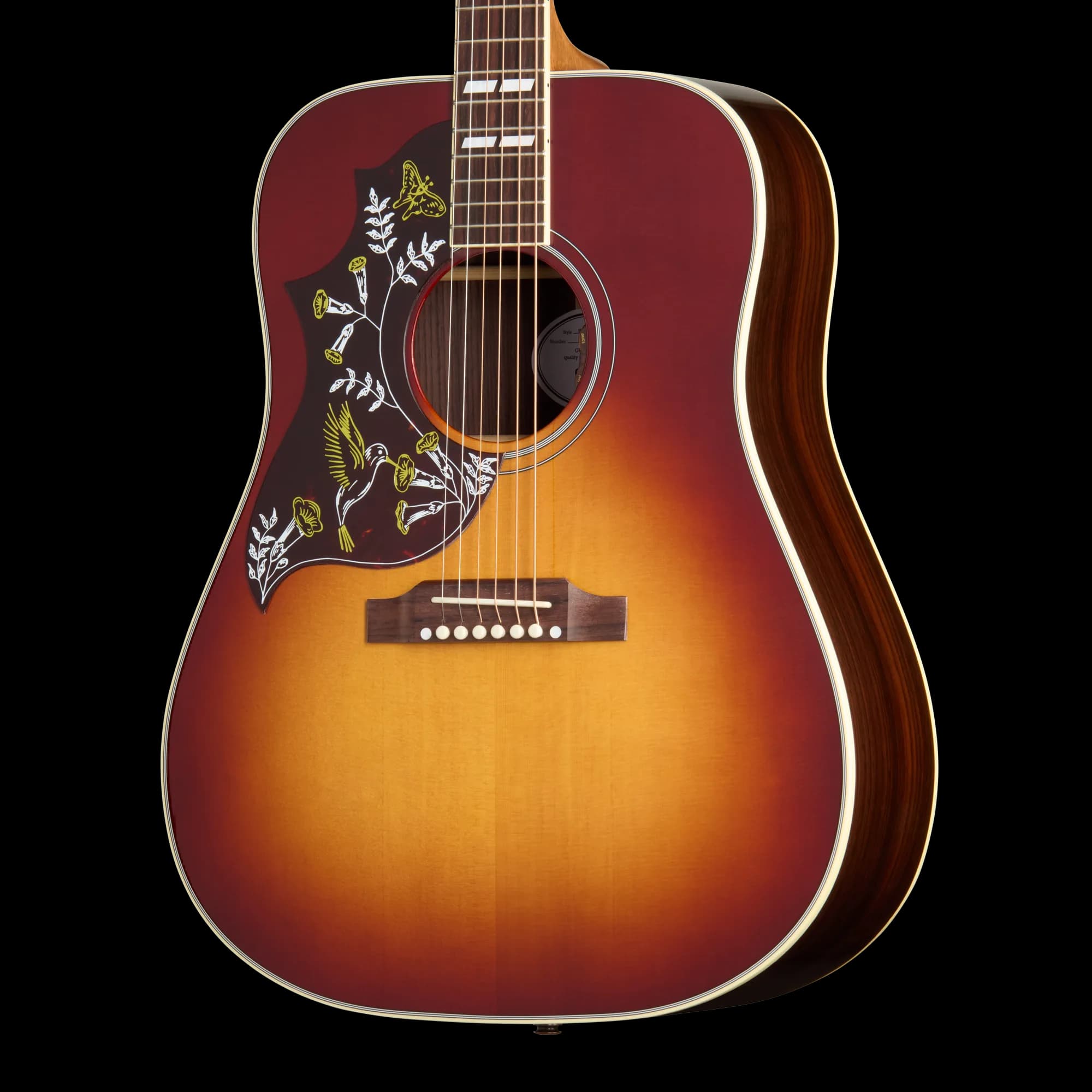 Gibson Hummingbird Standard Rosewood, Left-Handed, Rosewood Burst