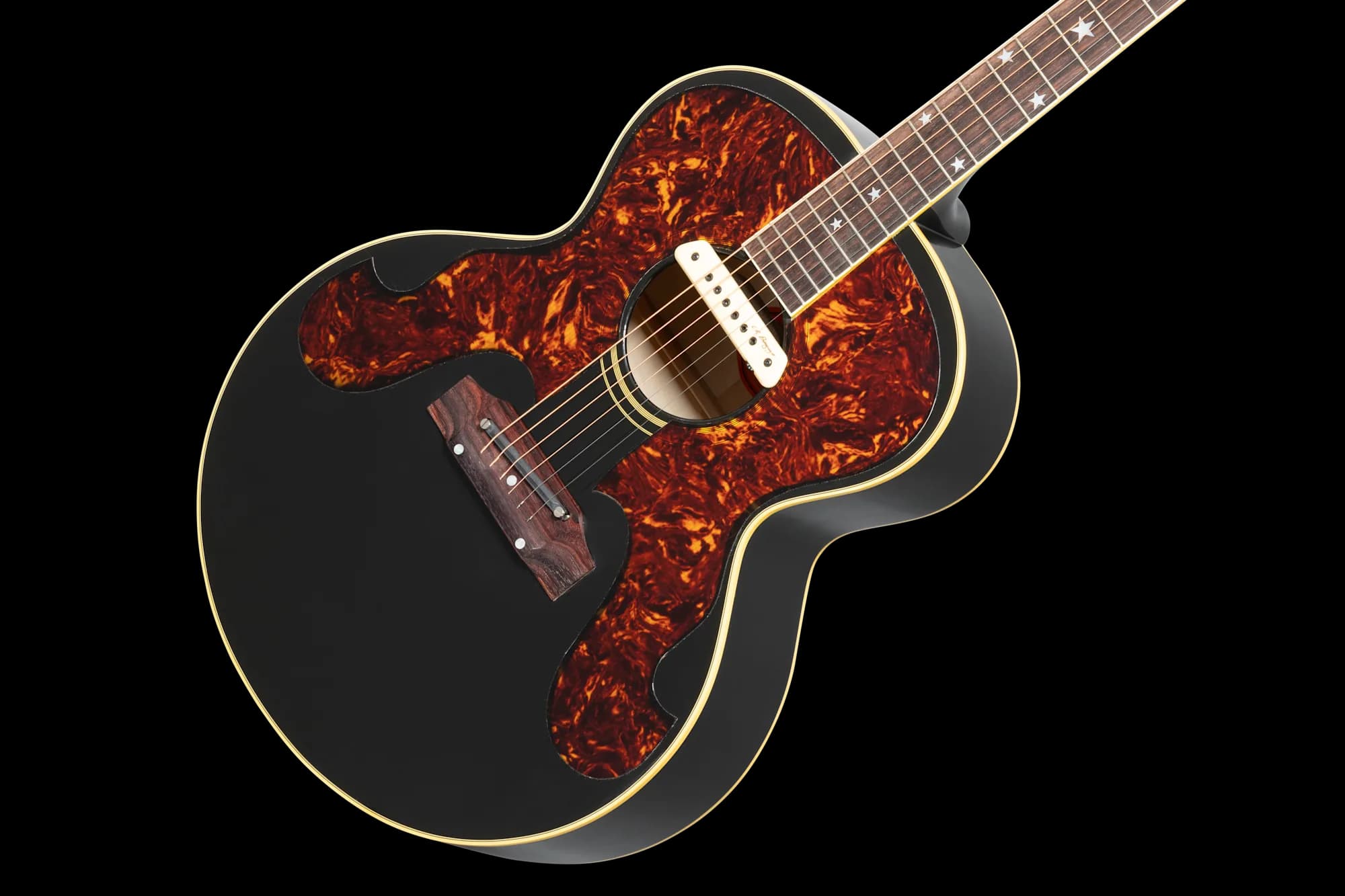 Gibson Cat Stevens J-180 Collector's Edition, Ebony — photo 4
