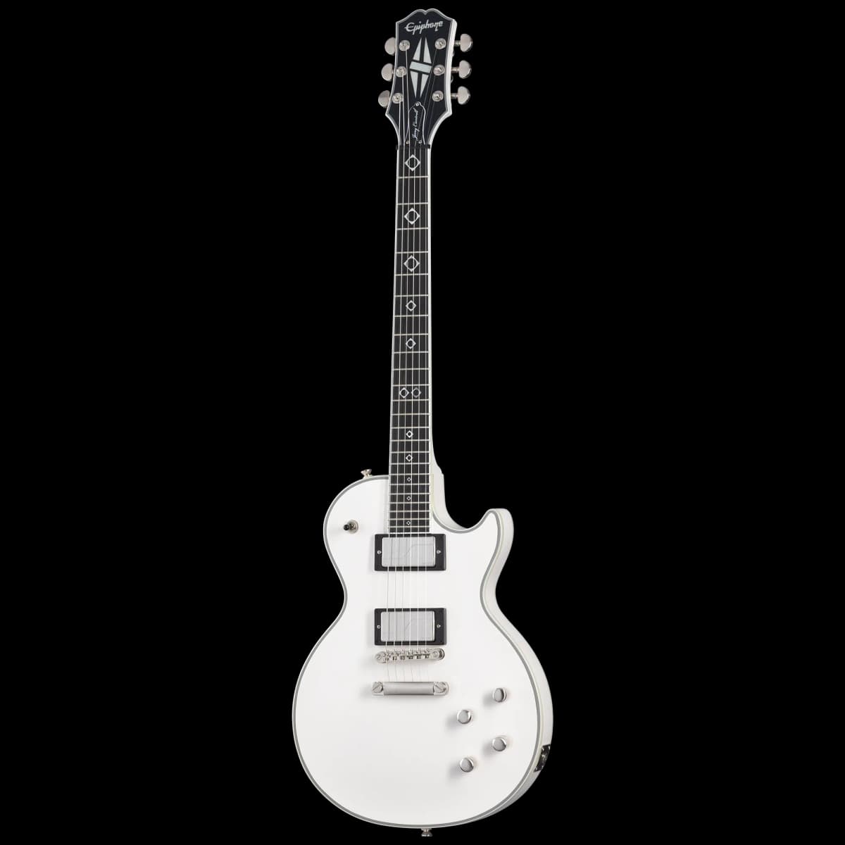 Epiphone Jerry Cantrell Les Paul Custom Prophecy, Bone White — photo 3