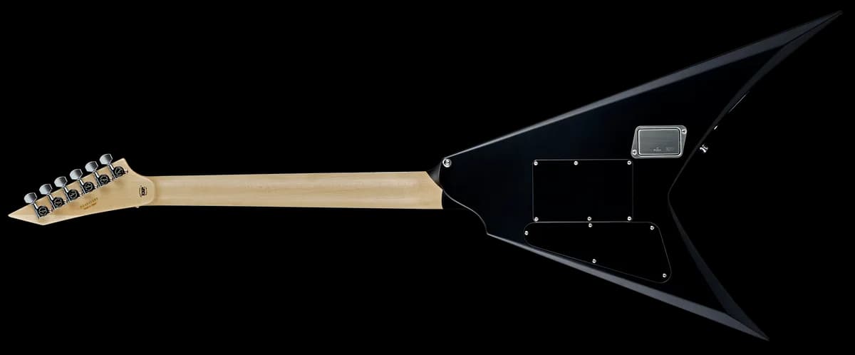 ESP E-II Alexi Ripped Purple Fade Satin w/ Pinstripes — photo 2