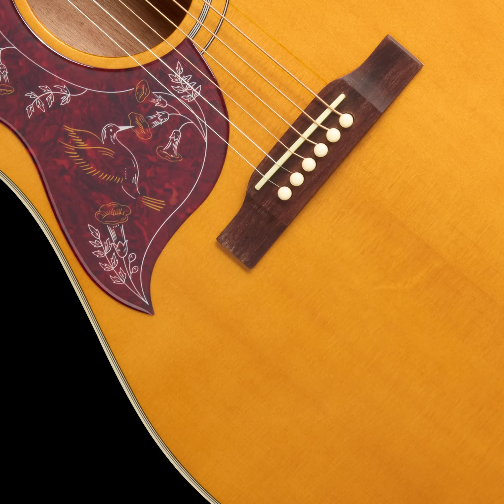 Epiphone Hummingbird Studio, Left-Handed, Antique Natural — photo 6