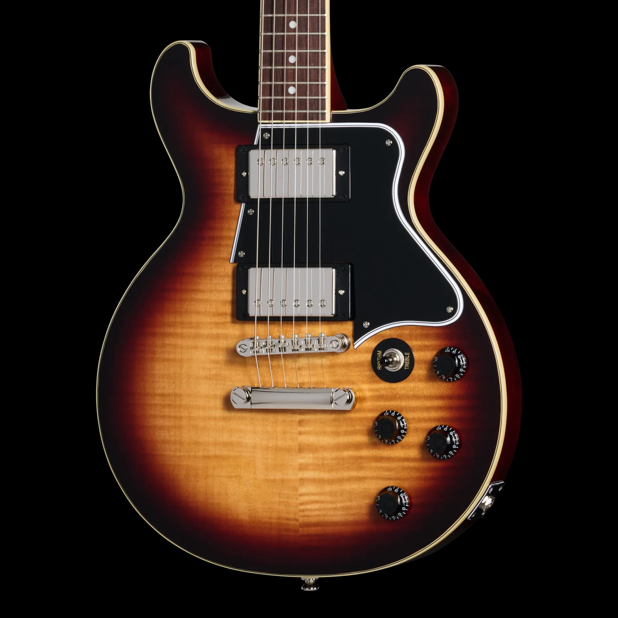 Epiphone Les Paul Special Double Cut Figured, Bourbon Burst