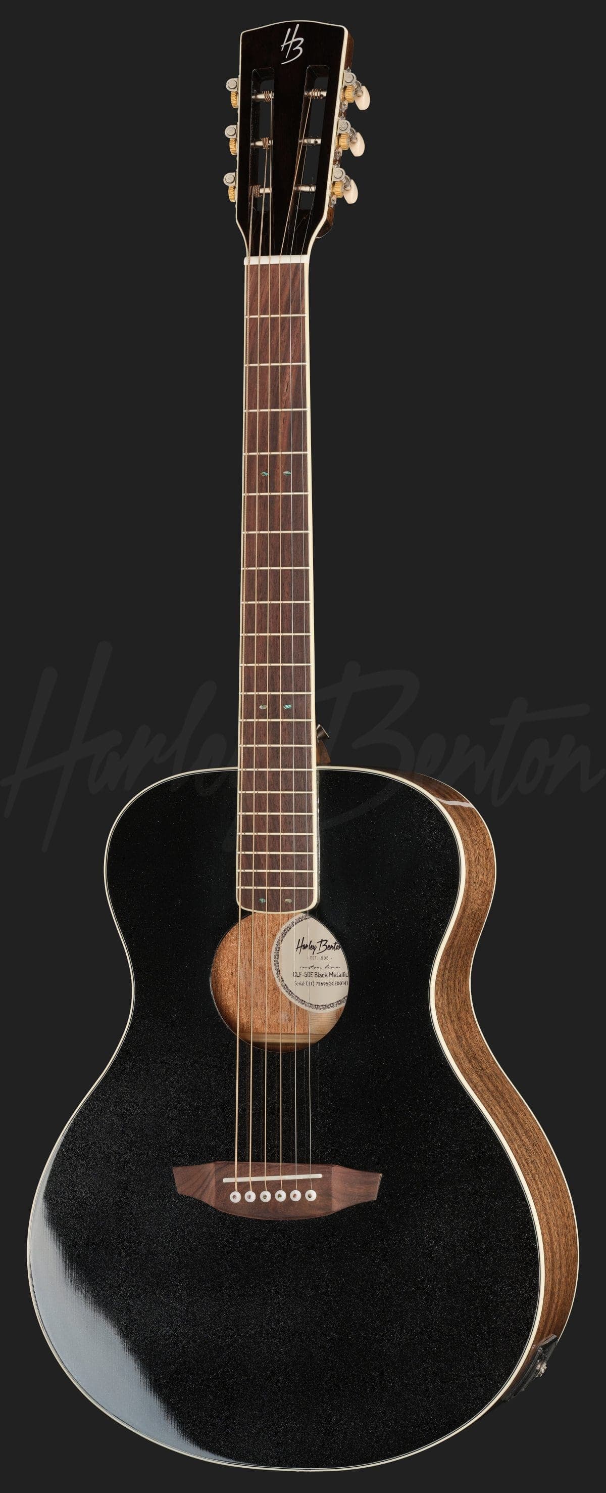Harley Benton CLF-50E Black Metallic — photo 2