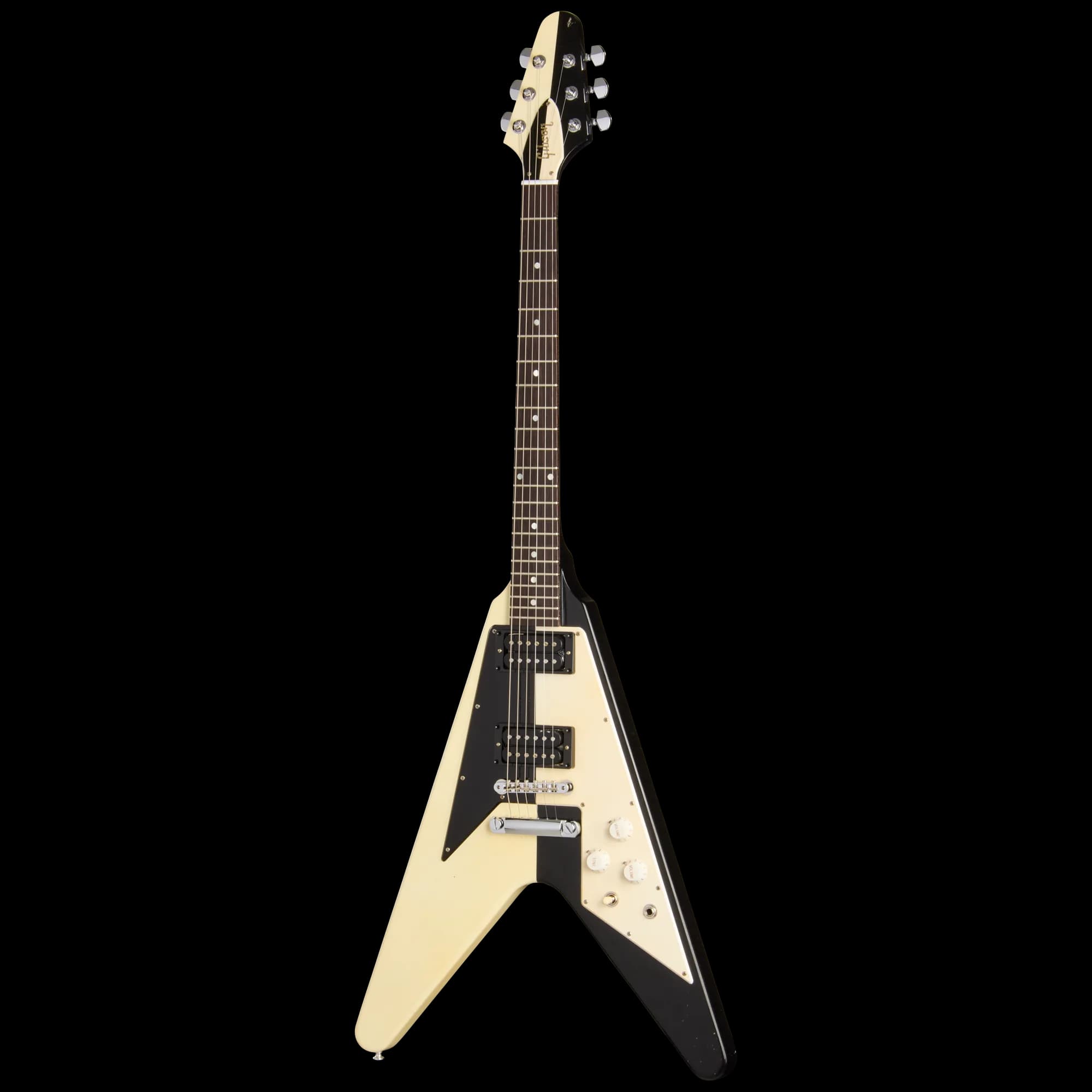 Gibson Michael Schenker 1971 Flying V Collector’s Edition, Black/White — photo 3
