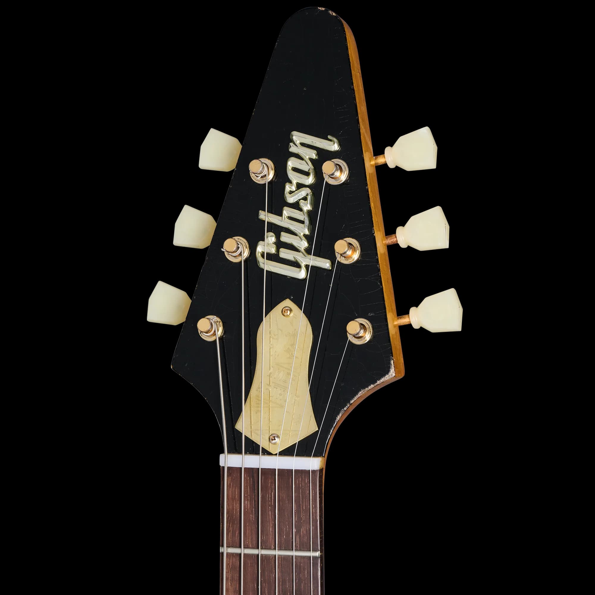 Gibson Joe Bonamassa "Amos" 1958 Flying V Collector's Edition, Antique Natural — photo 5