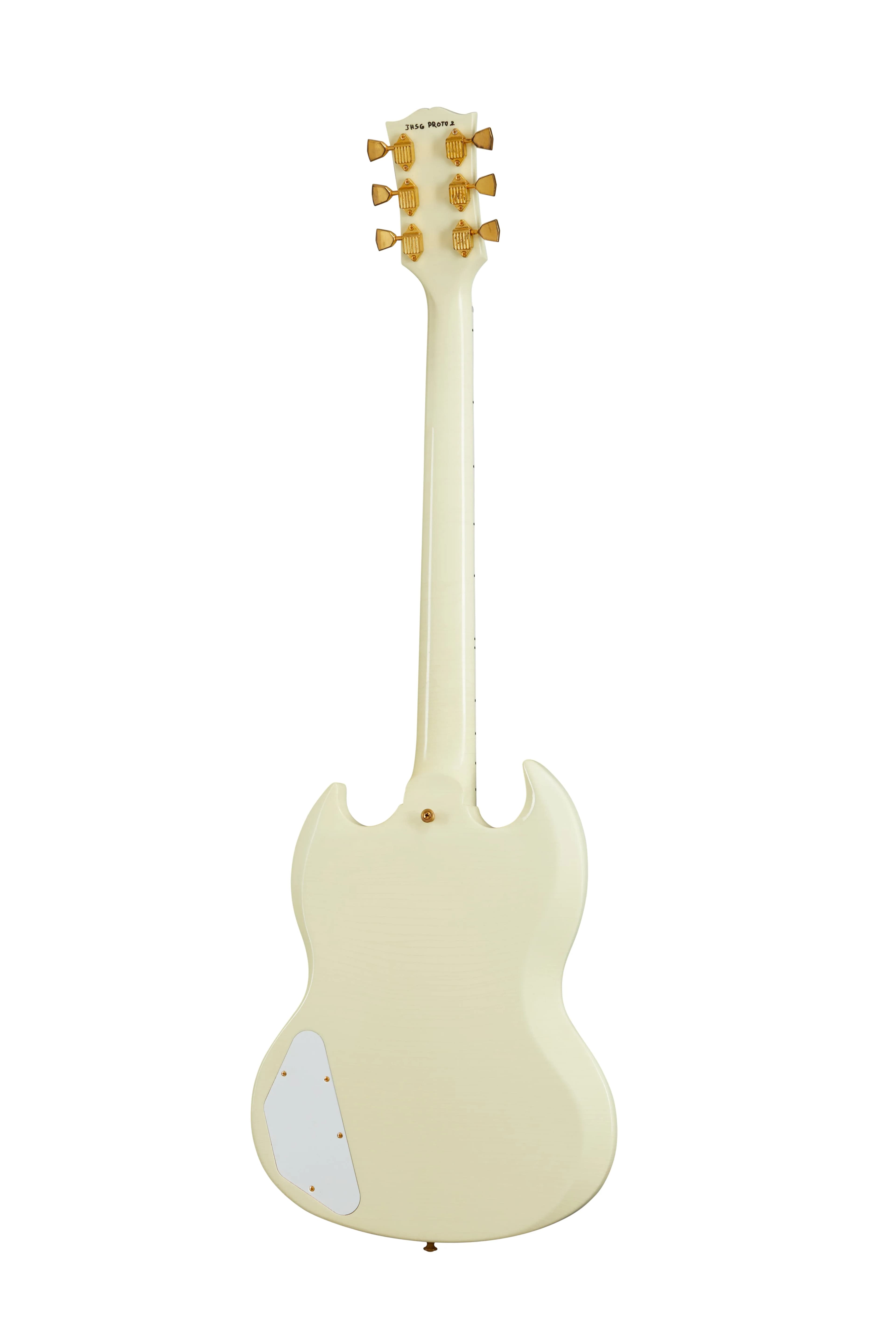 Gibson Jimi Hendrix 1967 SG Custom, Aged Polaris White — photo 2