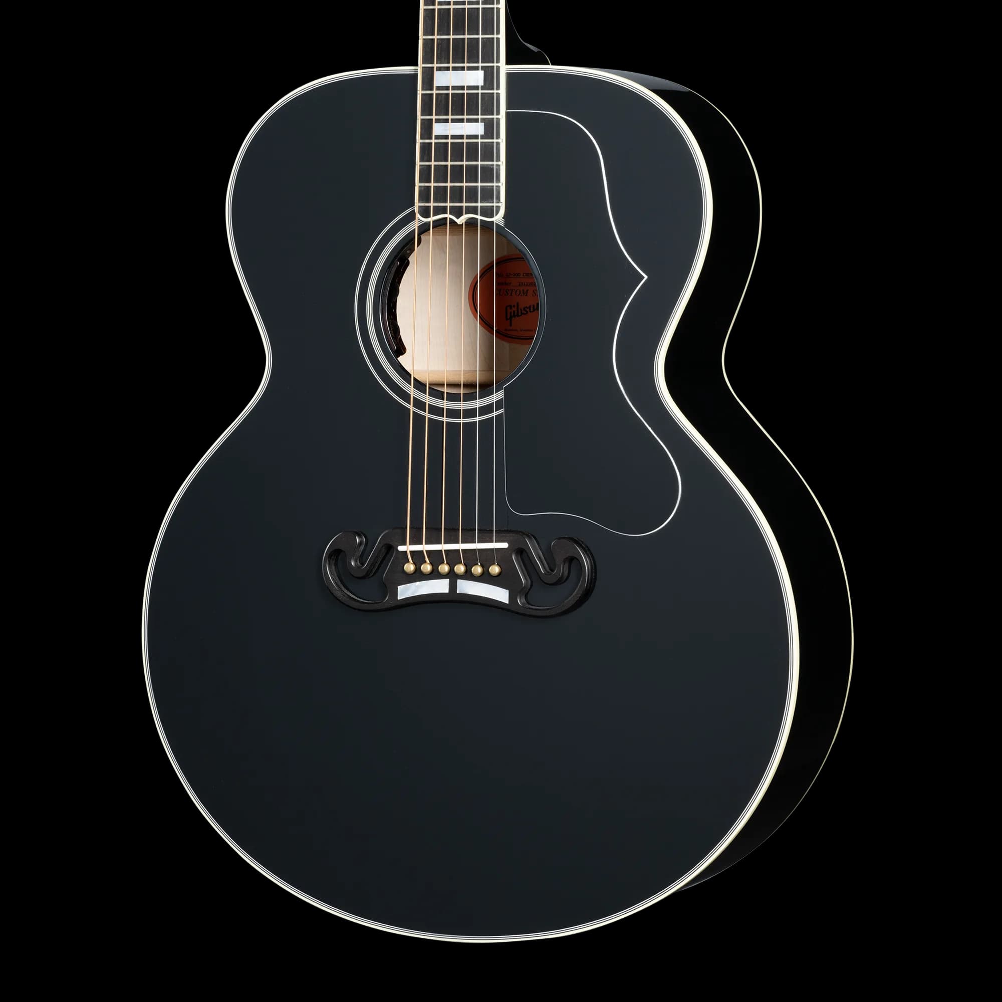 Gibson SJ-200 Custom, Ebony