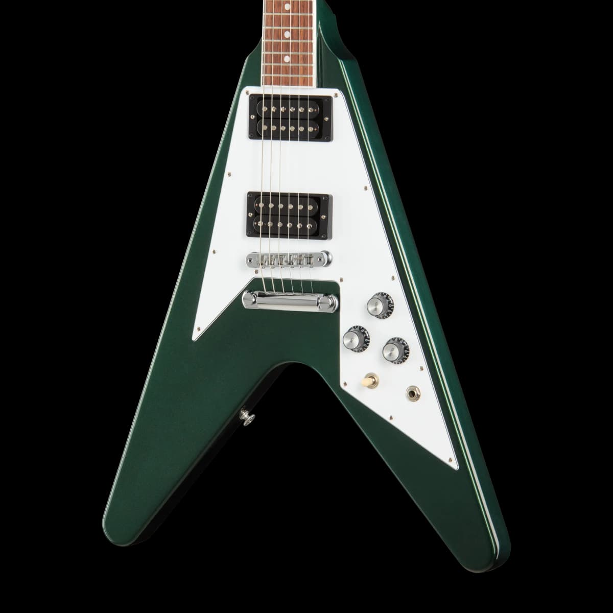 Gibson Flying V 70s, British Racing Green, Exclusive